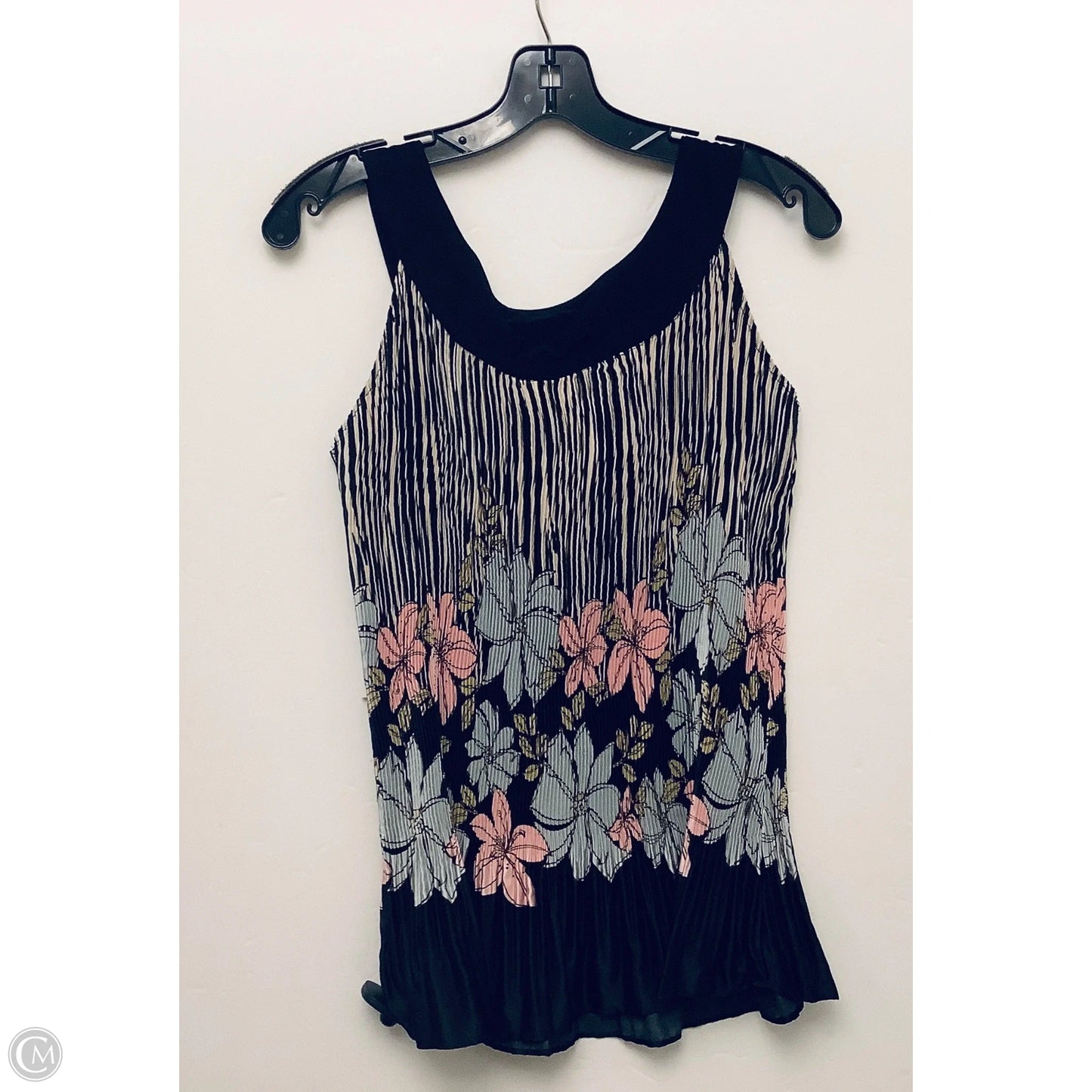 Top Sleeveless By Sere Nade In Floral Print, Size: Xl