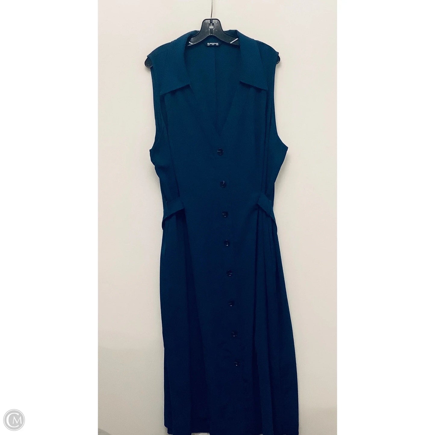 Dress Casual Maxi By Clothes Mentor In Blue, Size: 3x