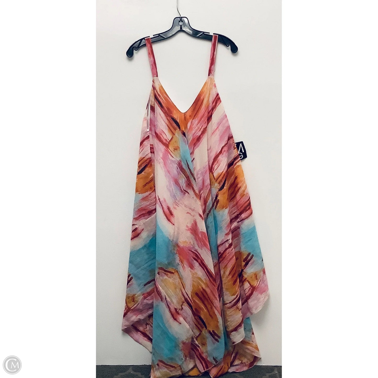 Dress Casual Maxi By Clothes Mentor In Multi-colored, Size: 3x