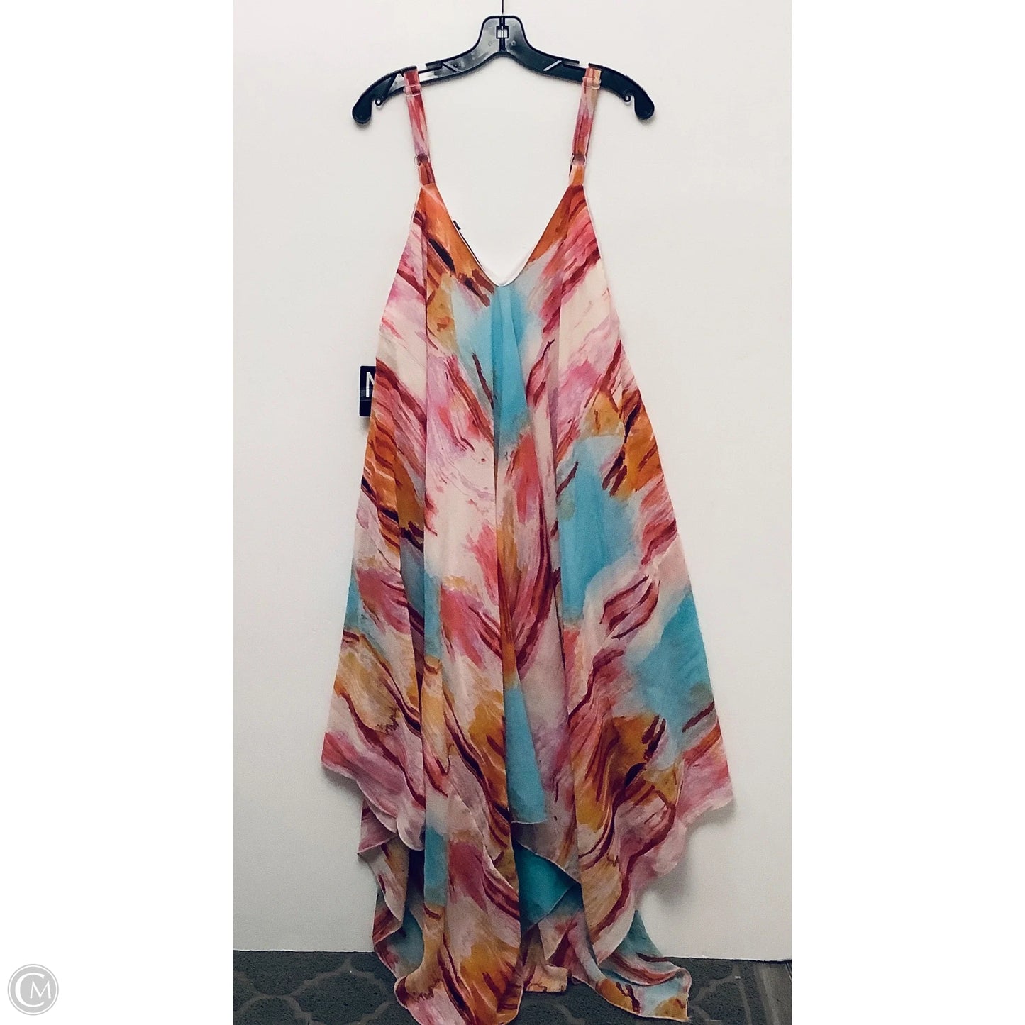 Dress Casual Maxi By Clothes Mentor In Multi-colored, Size: 3x