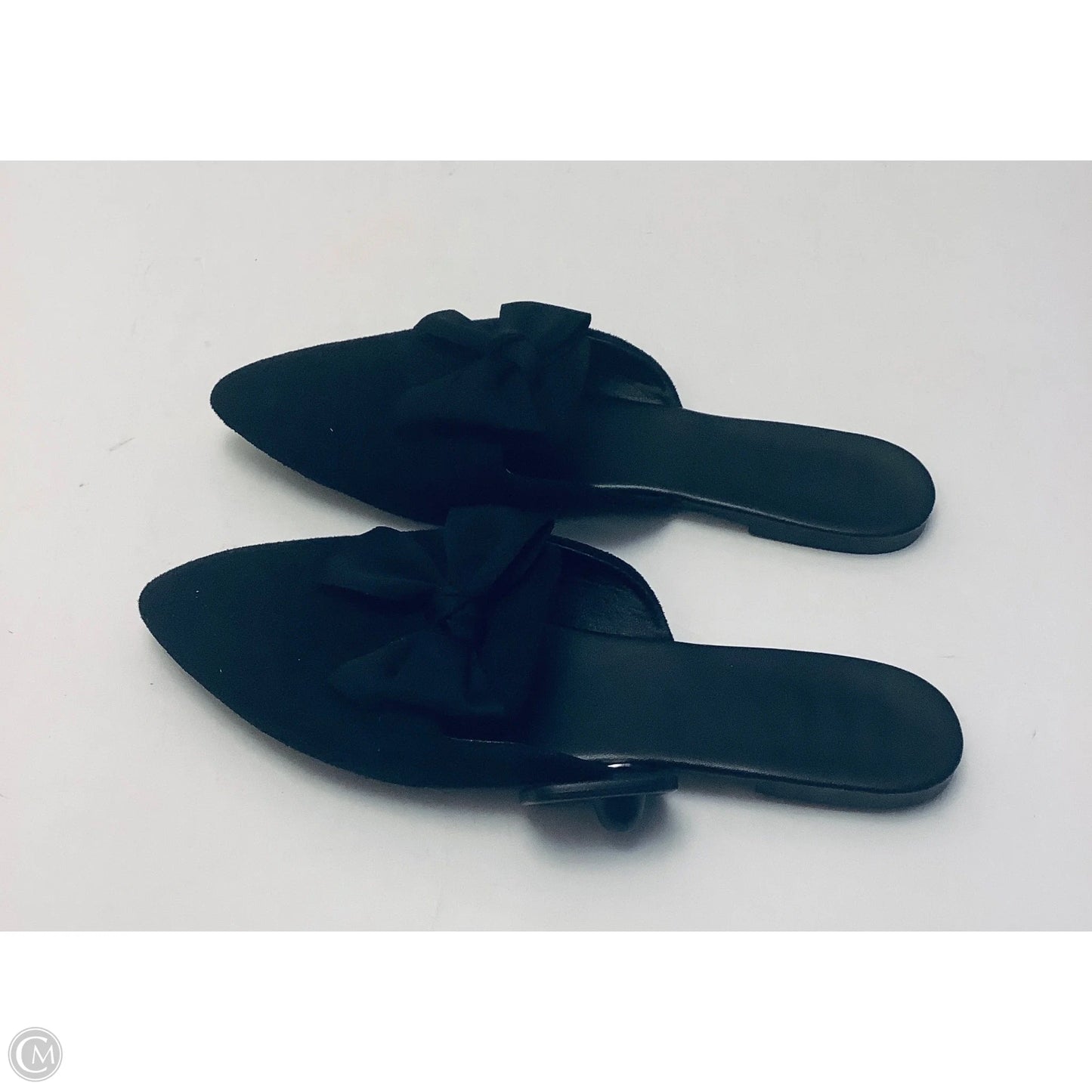 Shoes Flats By Clothes Mentor In Black, Size: 12