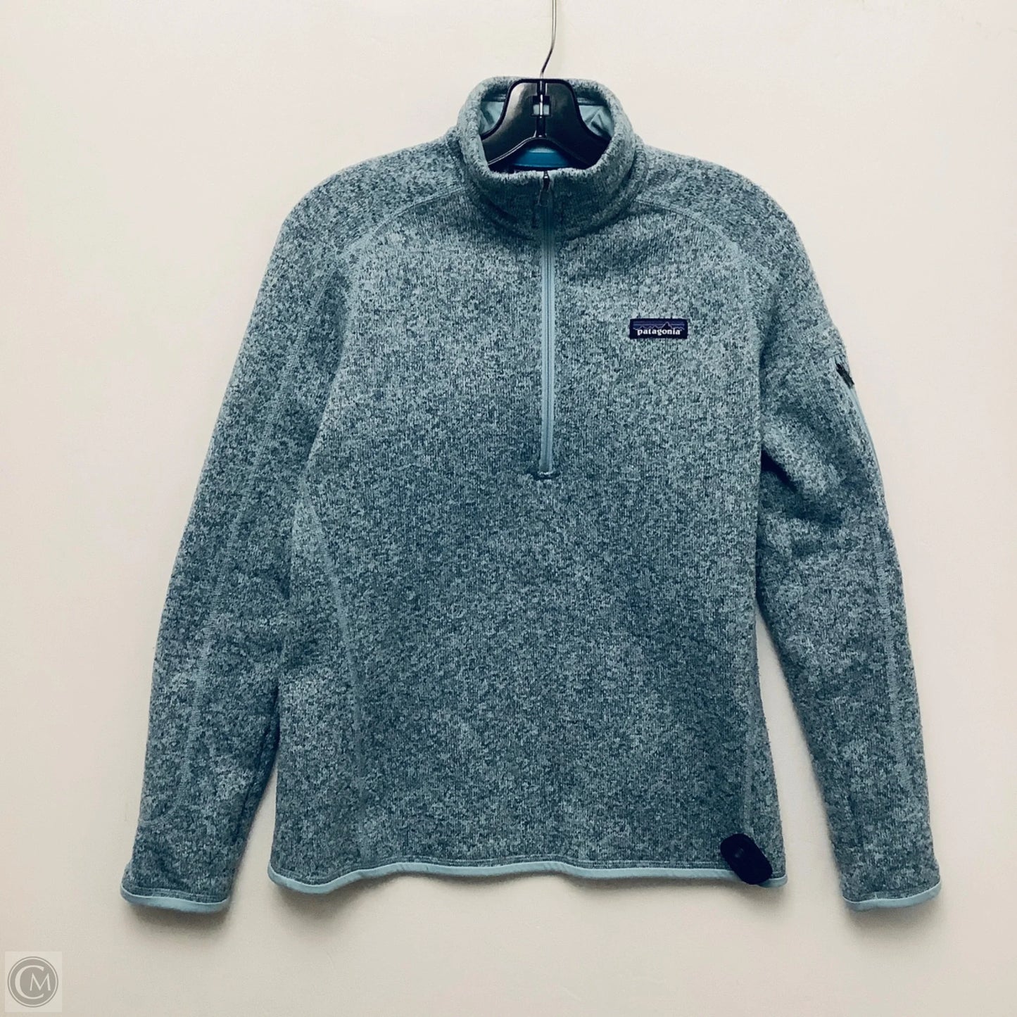 Jacket Fleece By Patagonia In Blue, Size: M