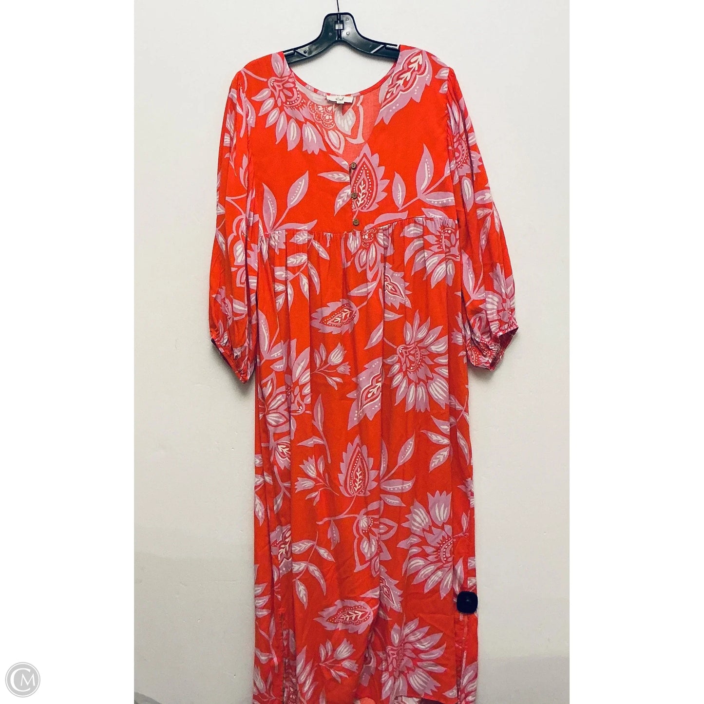 Dress Casual Maxi By Easel In Orange, Size: L
