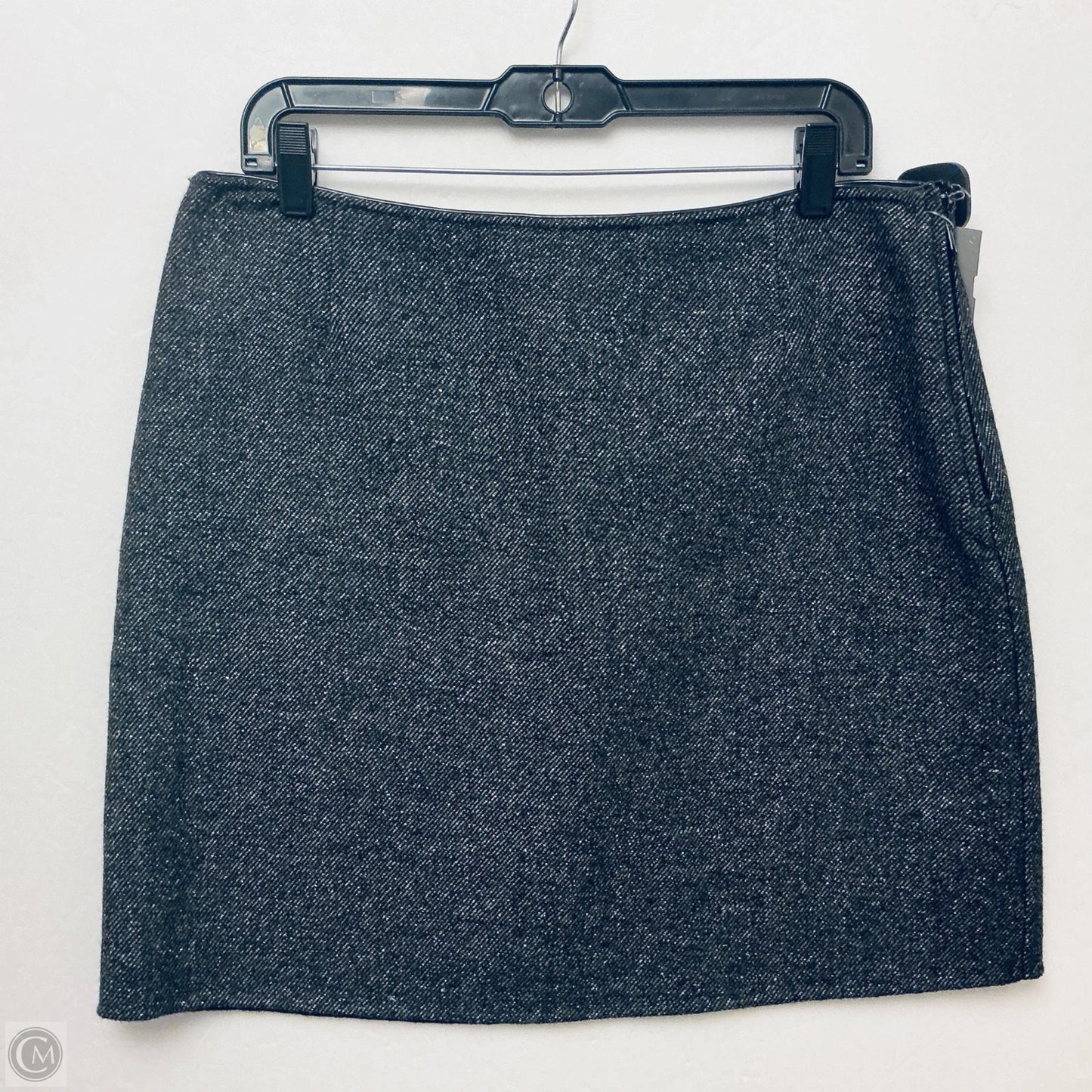 Skirt Suit 2pc By Elie Tahari In Grey, Size: Xl