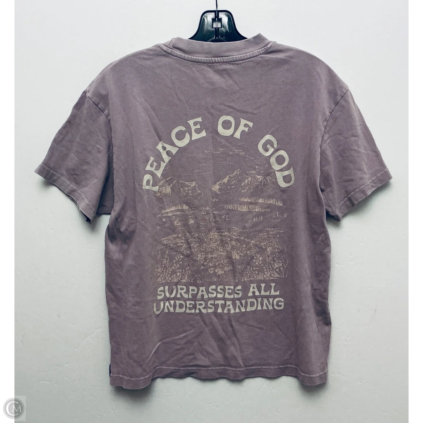 Top Short Sleeve By Clothes Mentor In Purple, Size: S