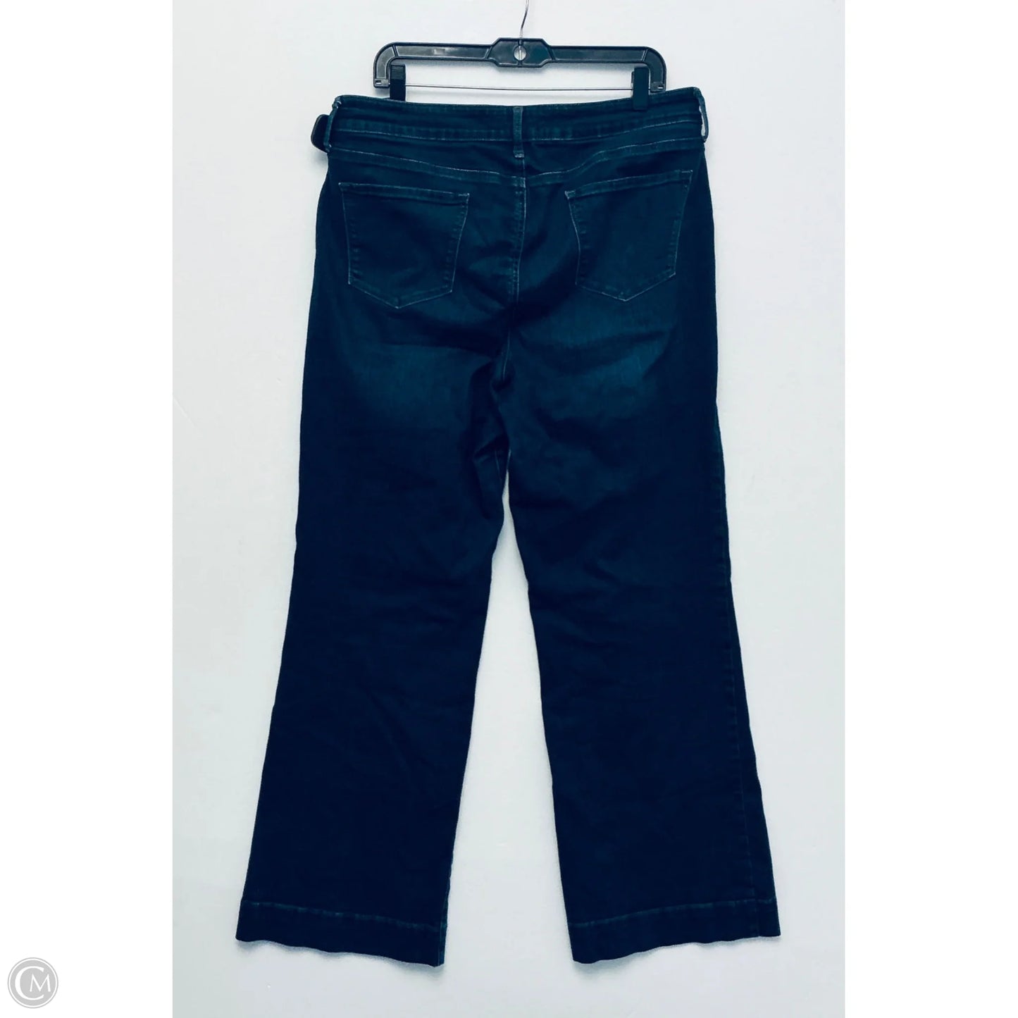 Jeans Wide Leg By Clothes Mentor In Blue Denim, Size: 16