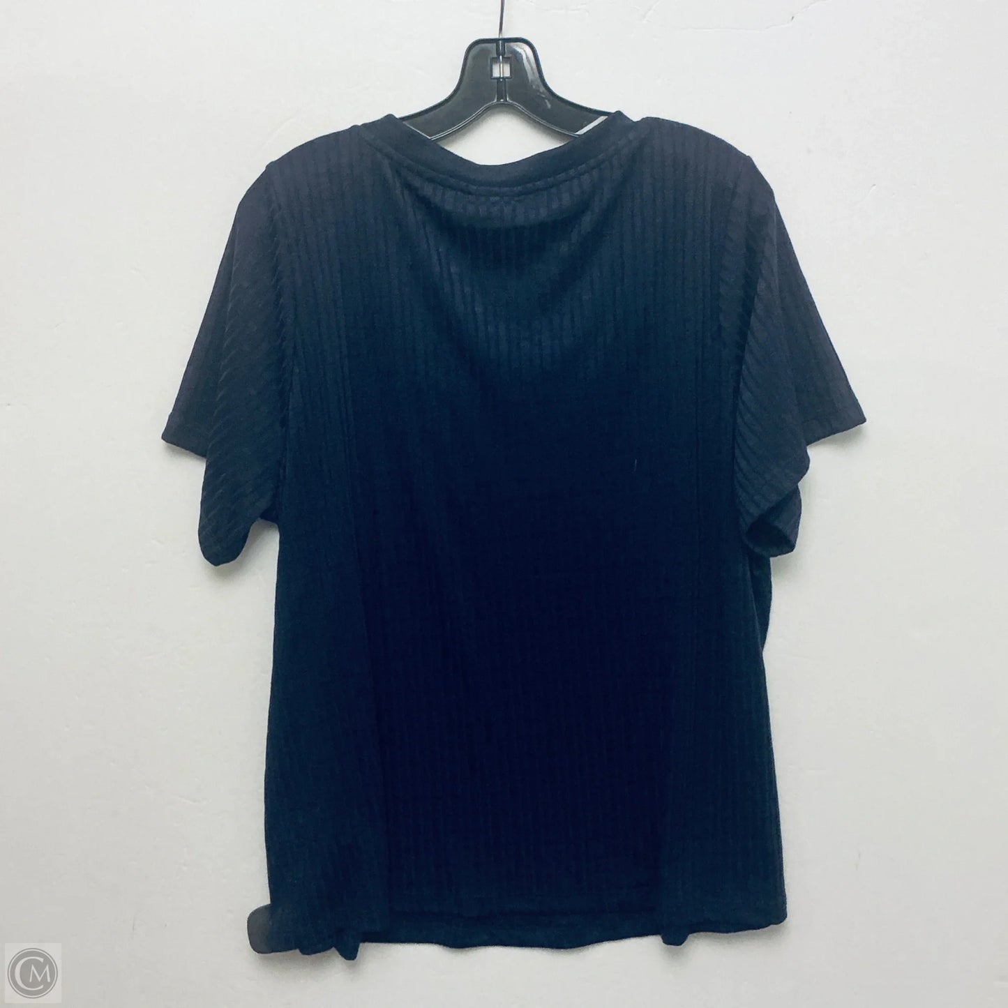 Top Short Sleeve Basic By Lularoe In Navy, Size: 2x