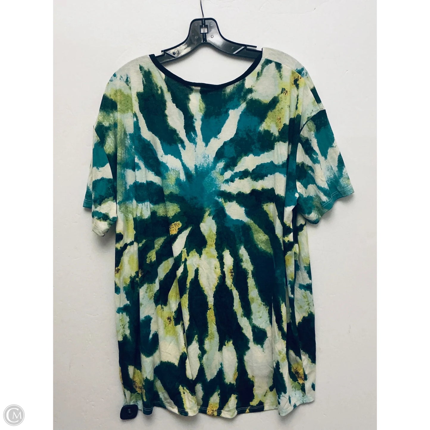 Top Short Sleeve Basic By Lularoe In Green, Size: 2x