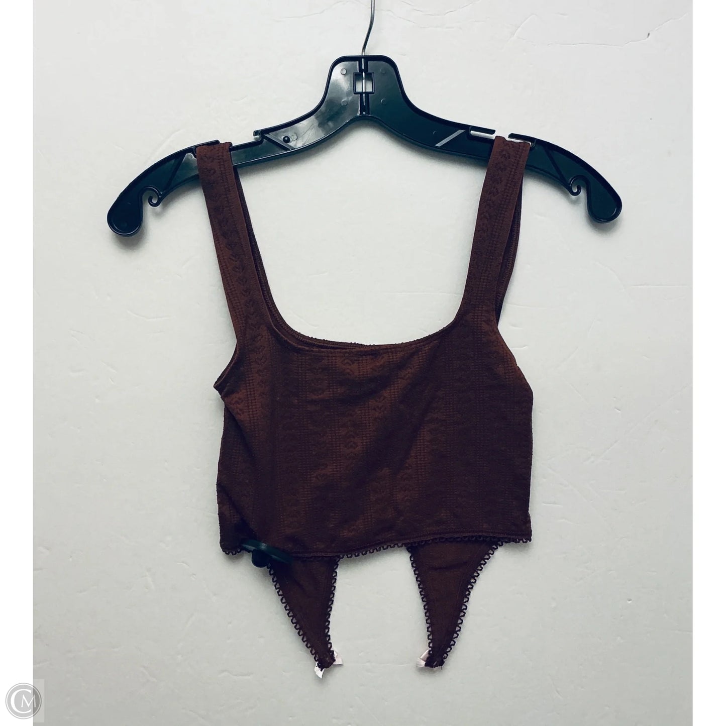 Top Sleeveless Basic By Anthropologie In Brown, Size: Xs