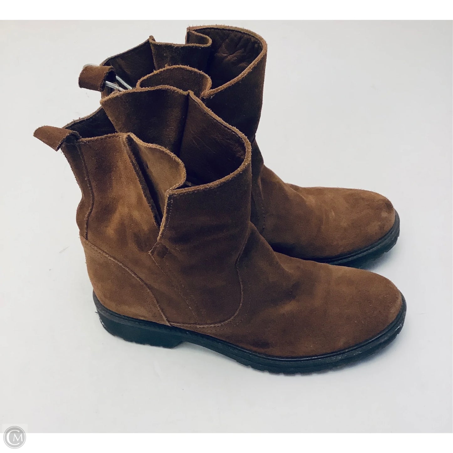 Boots Leather By Buffalo David Bitton In Brown, Size: 6.5
