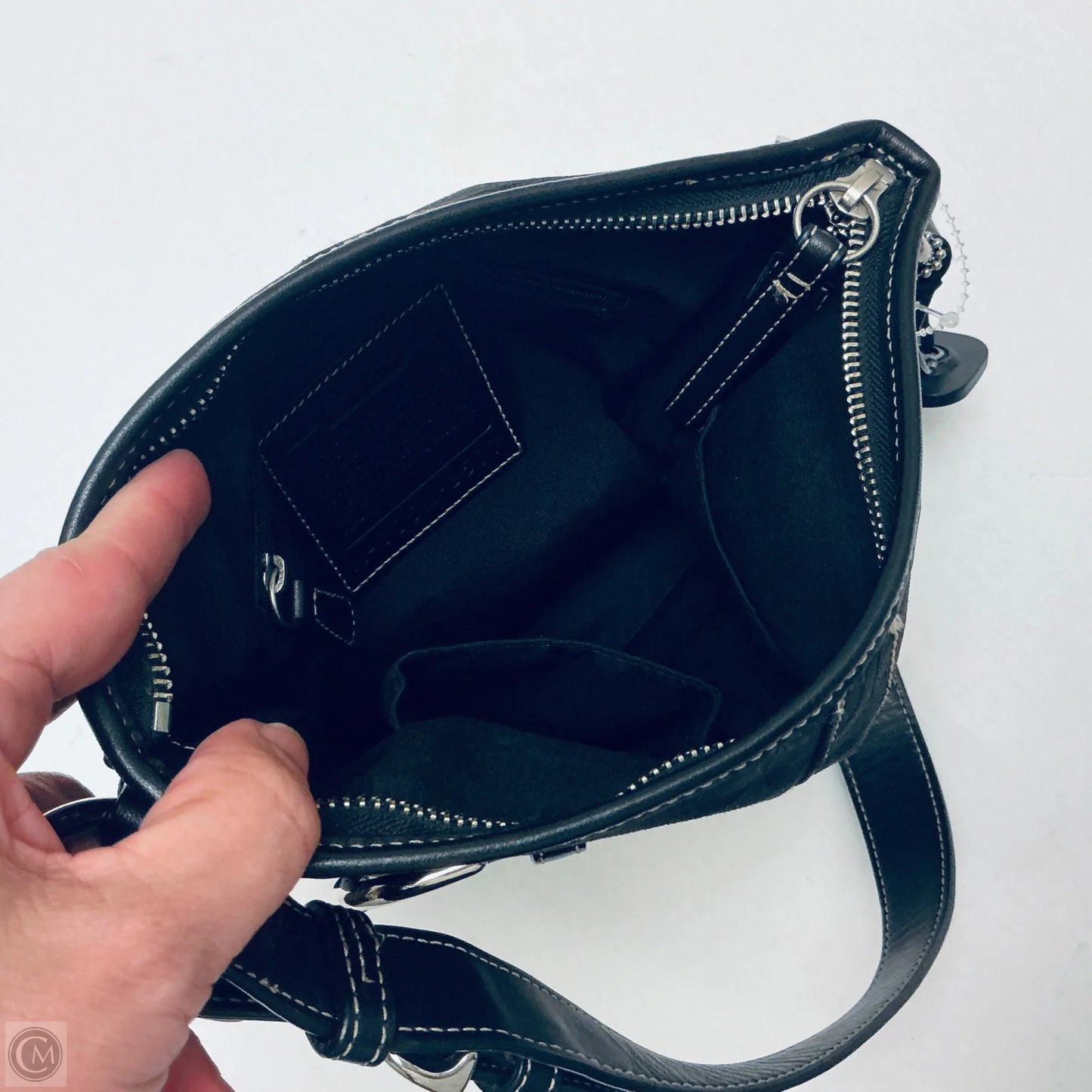 Handbag Designer By Coach, Size: Small