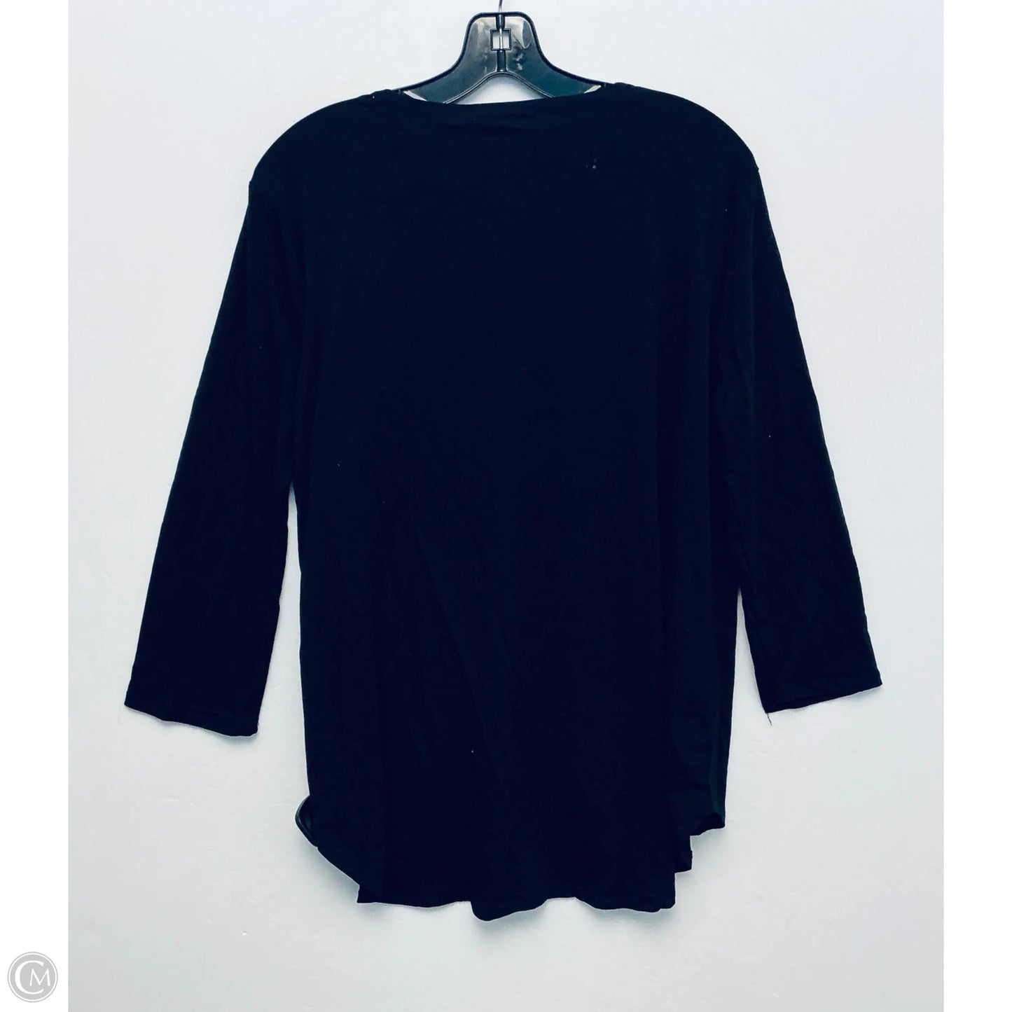 Top Long Sleeve By Cme In Black, Size: Xl