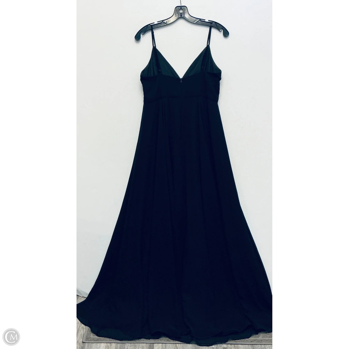 Dress Party Long By Nicole By Nicole Miller In Black, Size: 8