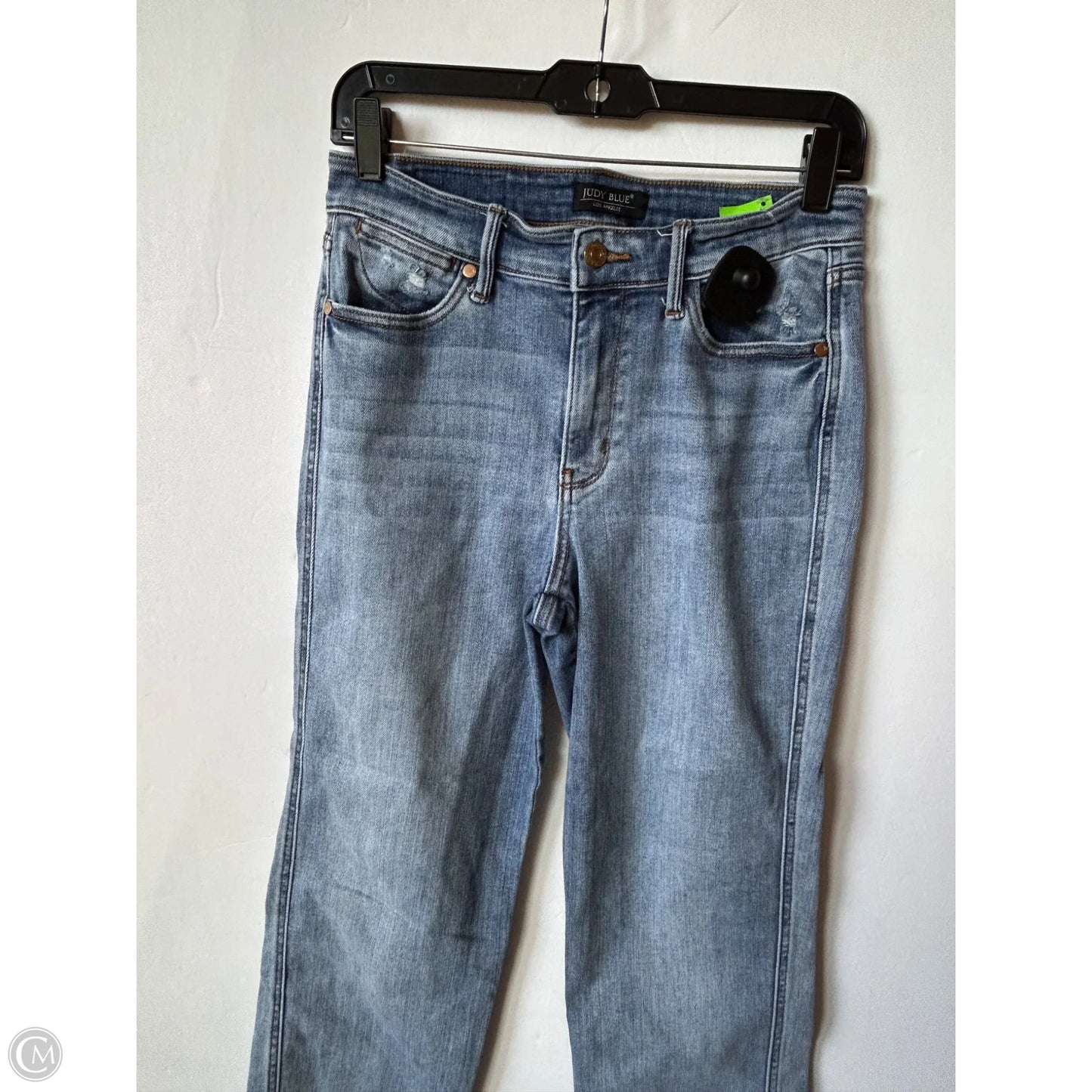 Jeans Straight By Judy Blue In Blue Denim, Size: 6