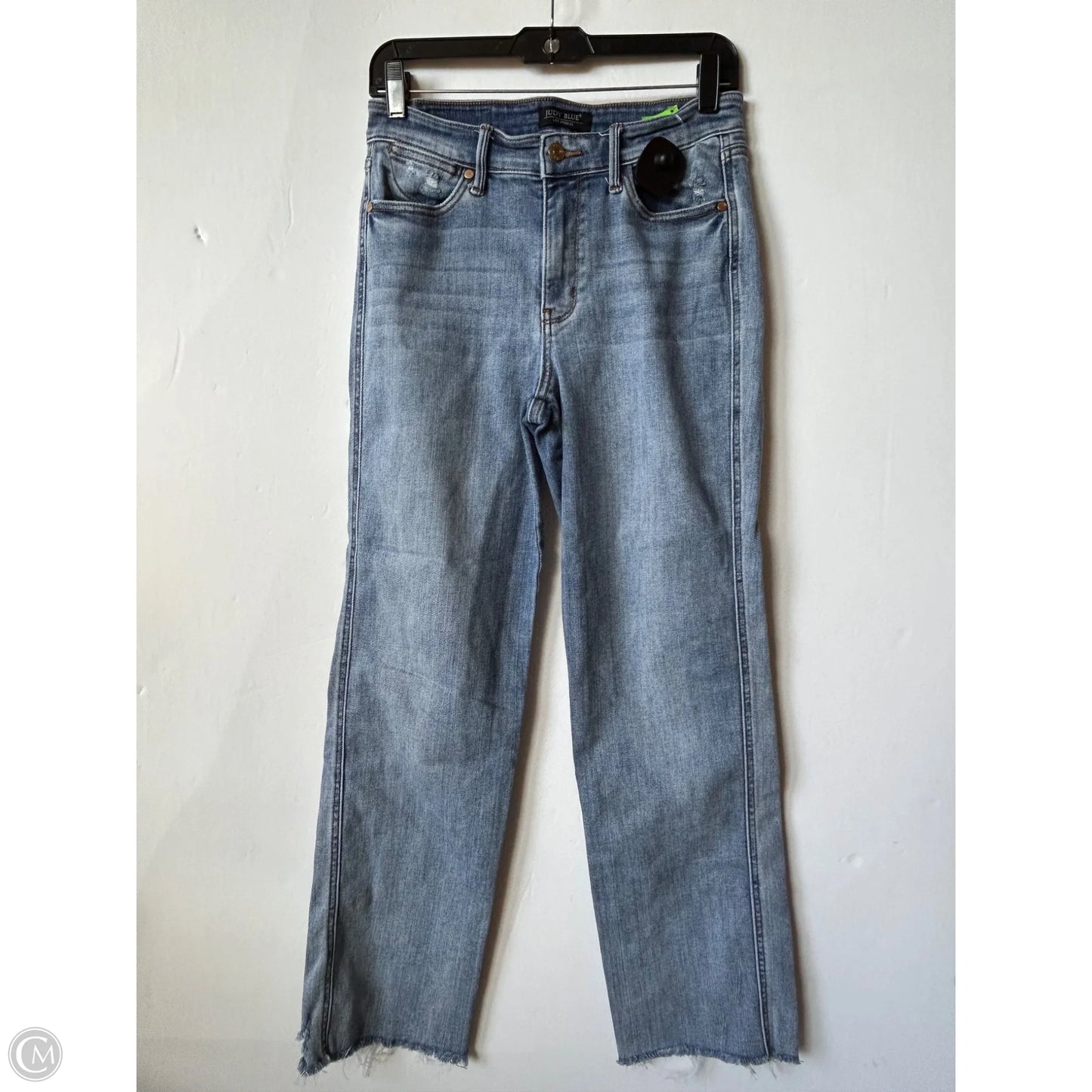 Jeans Straight By Judy Blue In Blue Denim, Size: 6