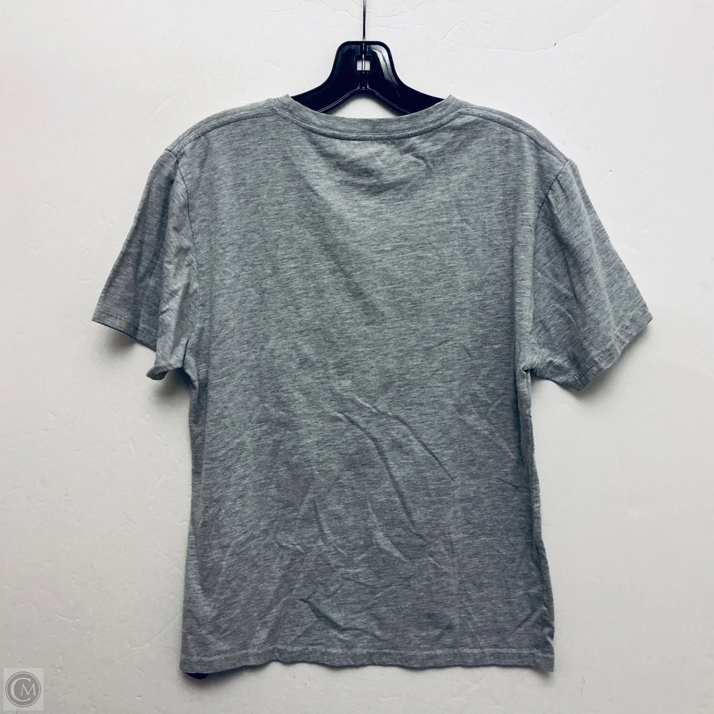 Top Short Sleeve Basic By Cme In Grey, Size: S