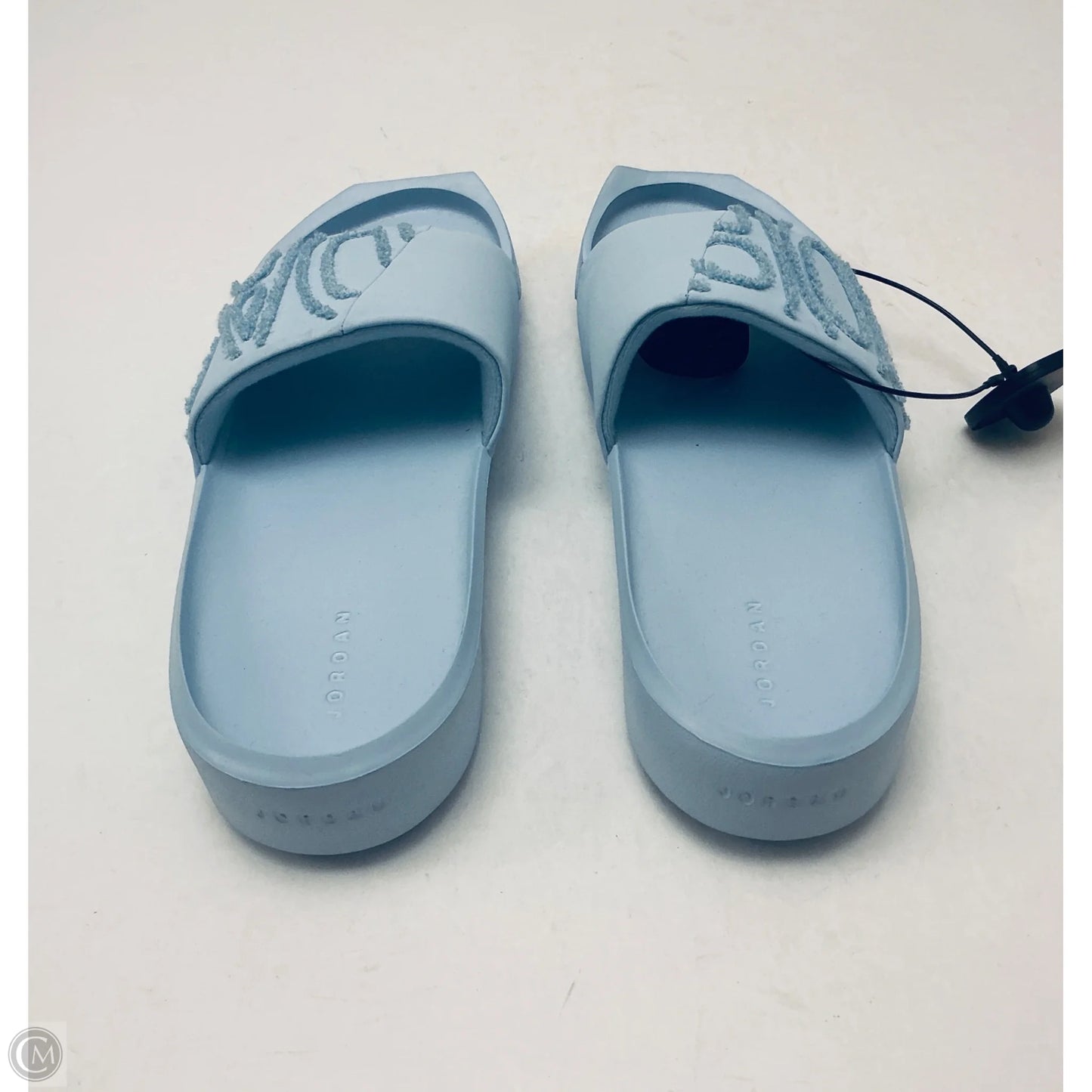Sandals Luxury Designer By Jordan In Blue, Size: 10