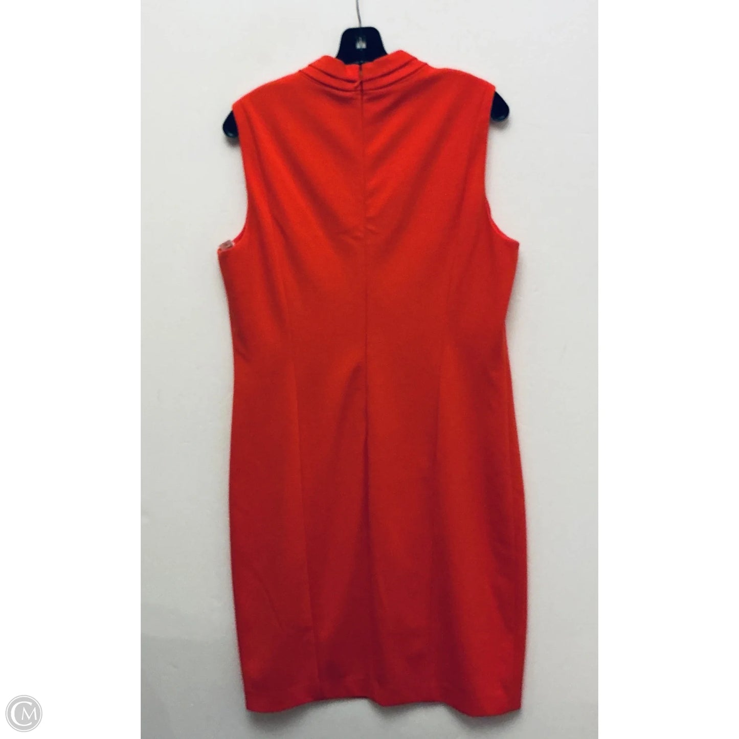 Dress Casual Midi By T Tahari In Orange, Size: 16