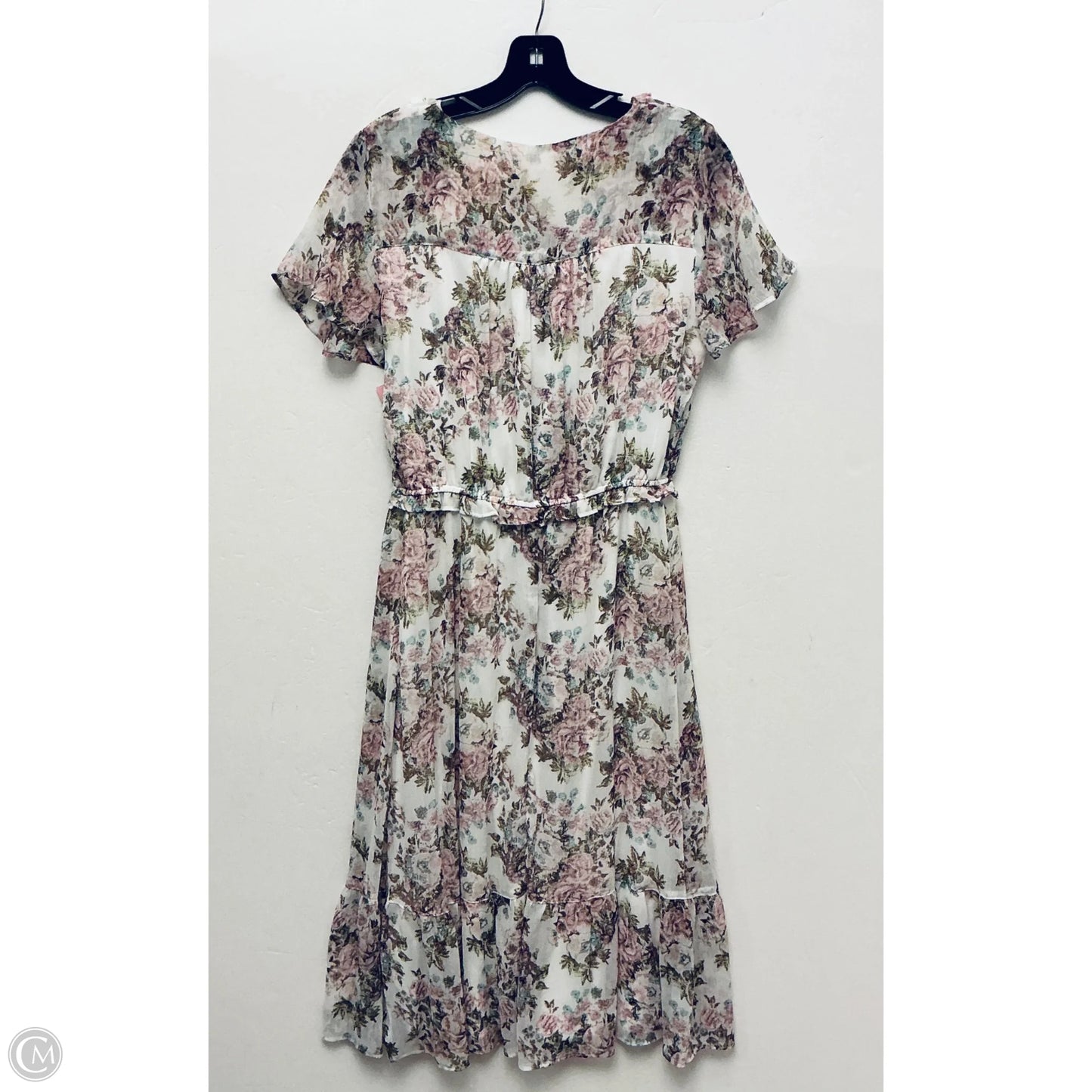 Dress Casual Maxi By Lc Lauren Conrad In Floral Print, Size: M