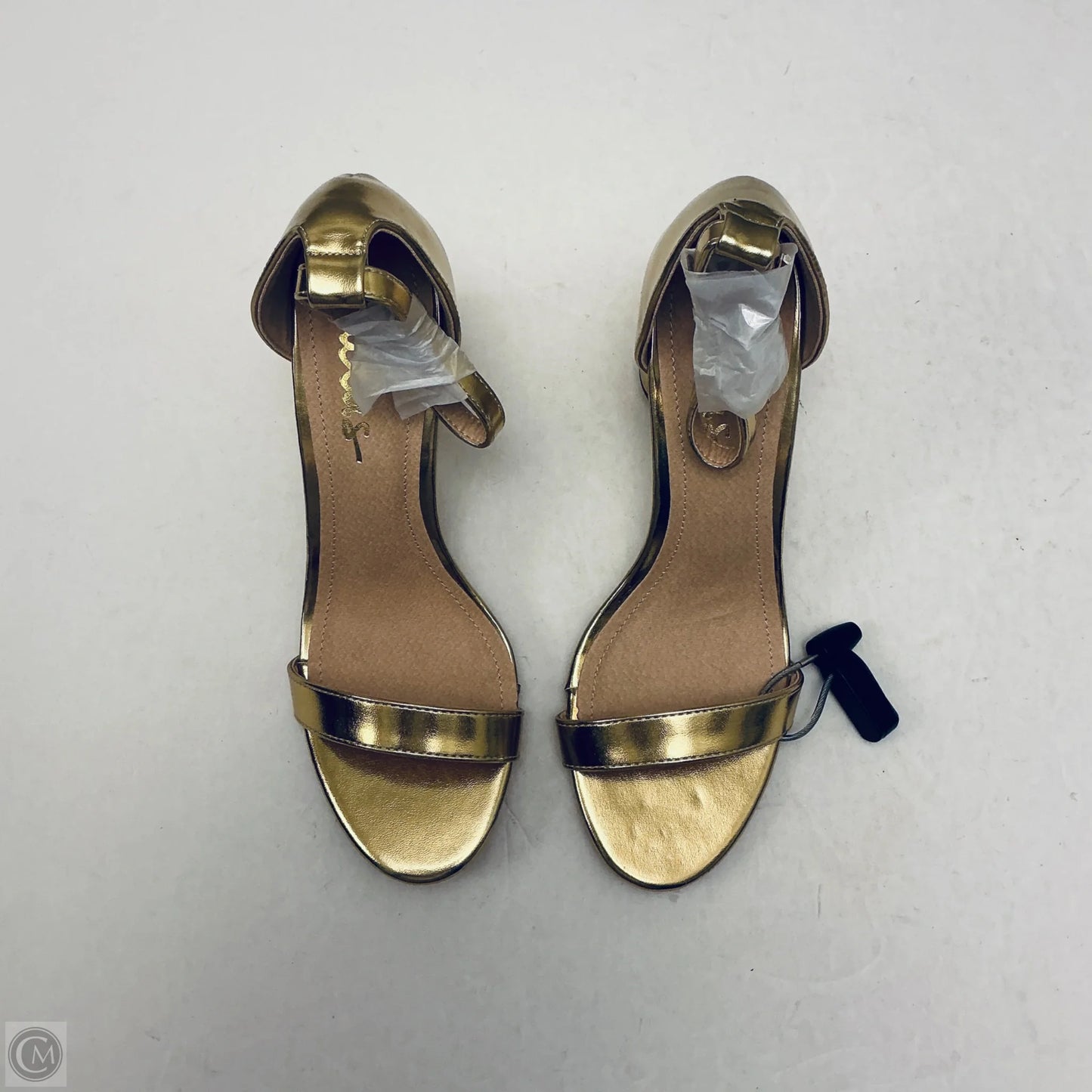 Shoes Heels Platform By Lulus In Gold, Size: 8