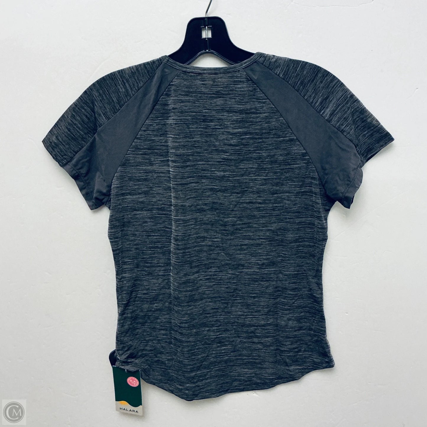 Athletic Top Short Sleeve By Halara In Grey, Size: Xs