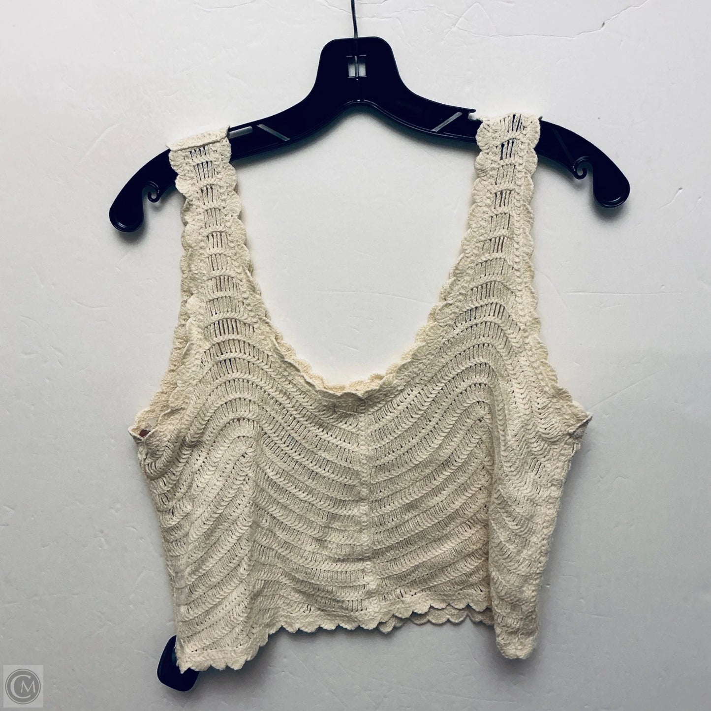Top Sleeveless Basic By Vestique In Tan, Size: M