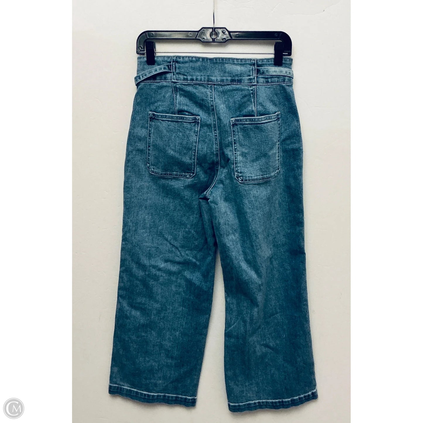 Jeans Straight By Hudson In Blue Denim, Size: 6