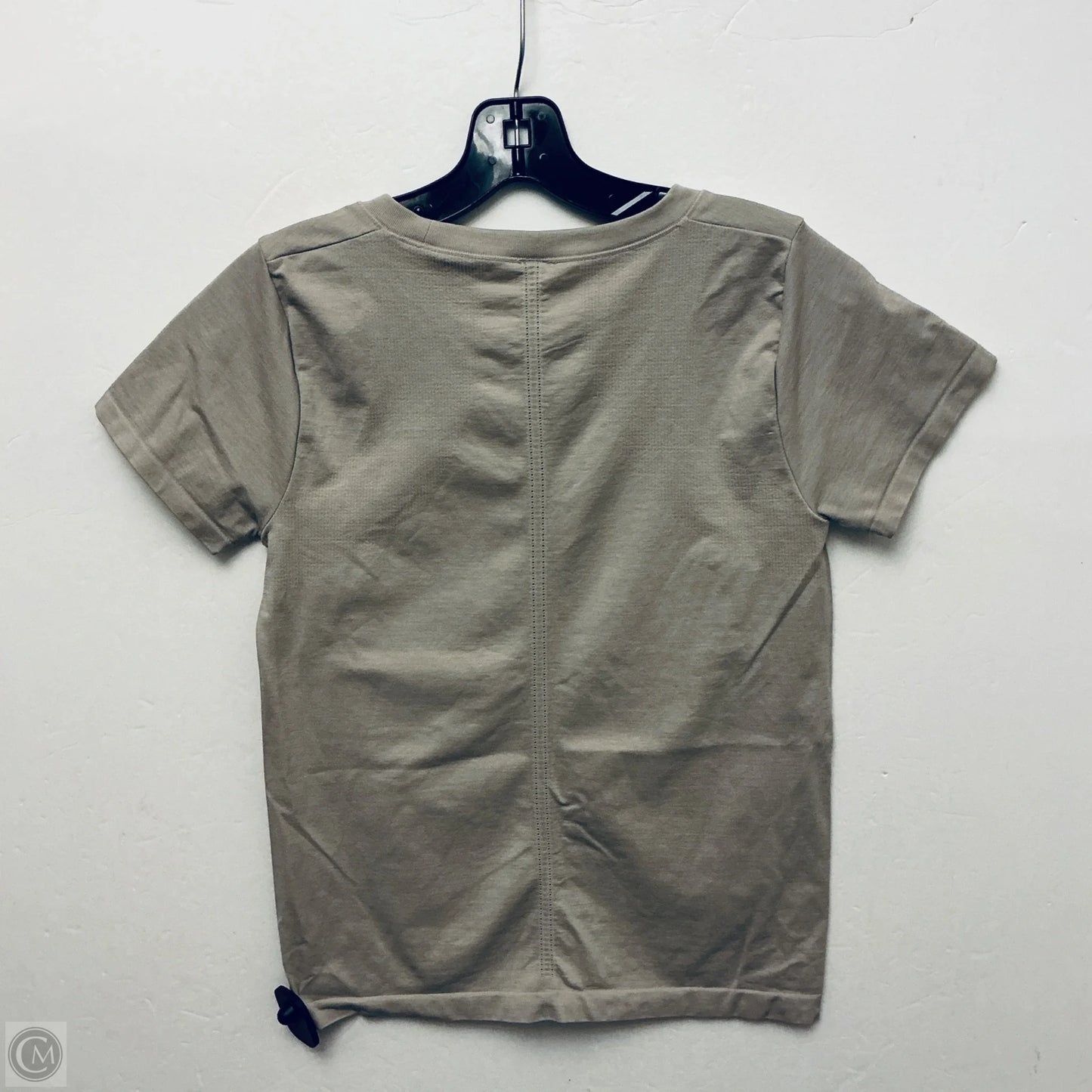 Top Short Sleeve Basic By Yogalicious In Brown, Size: M