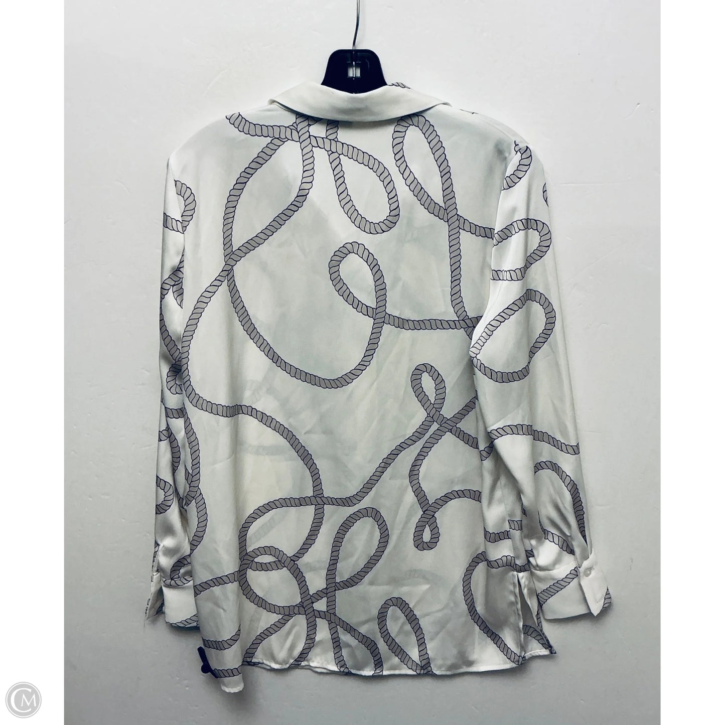 Top Long Sleeve Basic By Joie In Cream, Size: M