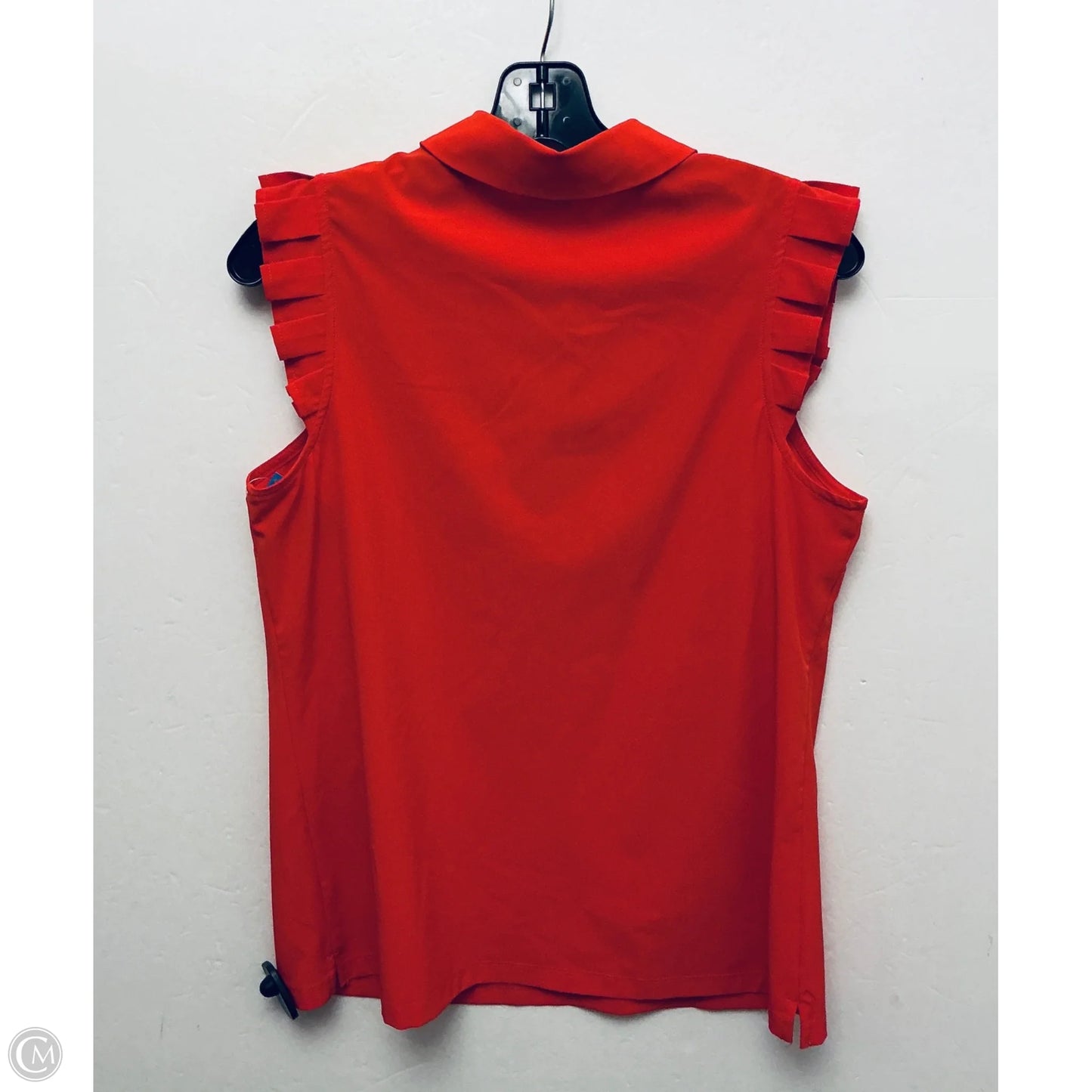 Top Sleeveless Basic By Chicos In Red, Size: S