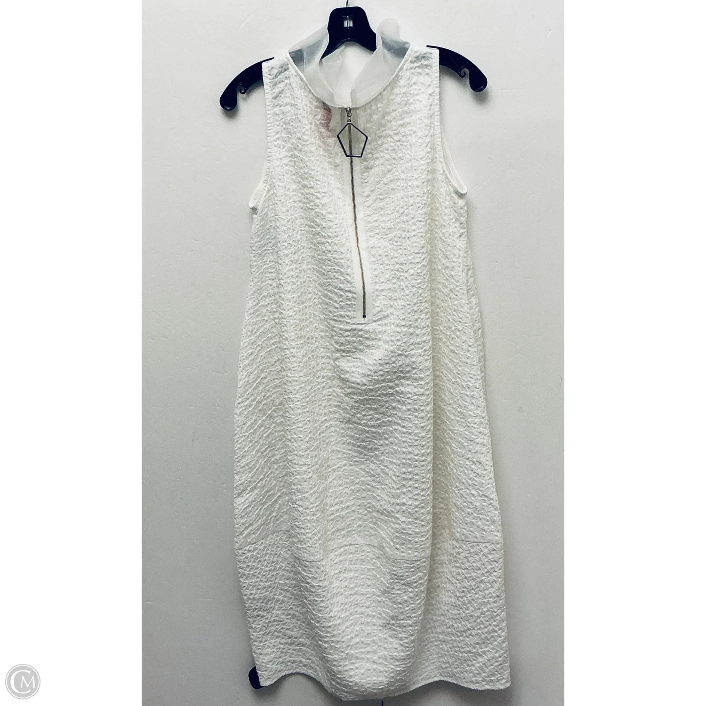 Dress Casual Maxi By Ic By Connie K In White, Size: M