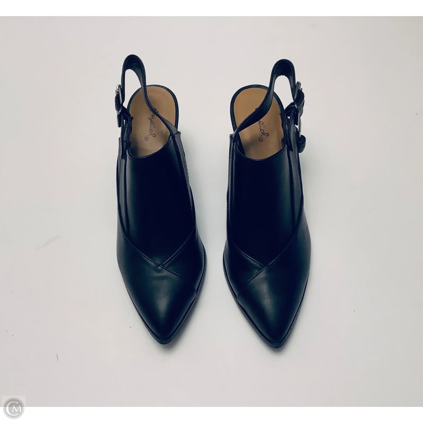 Boots Ankle Heels By Qupid In Black, Size: 8