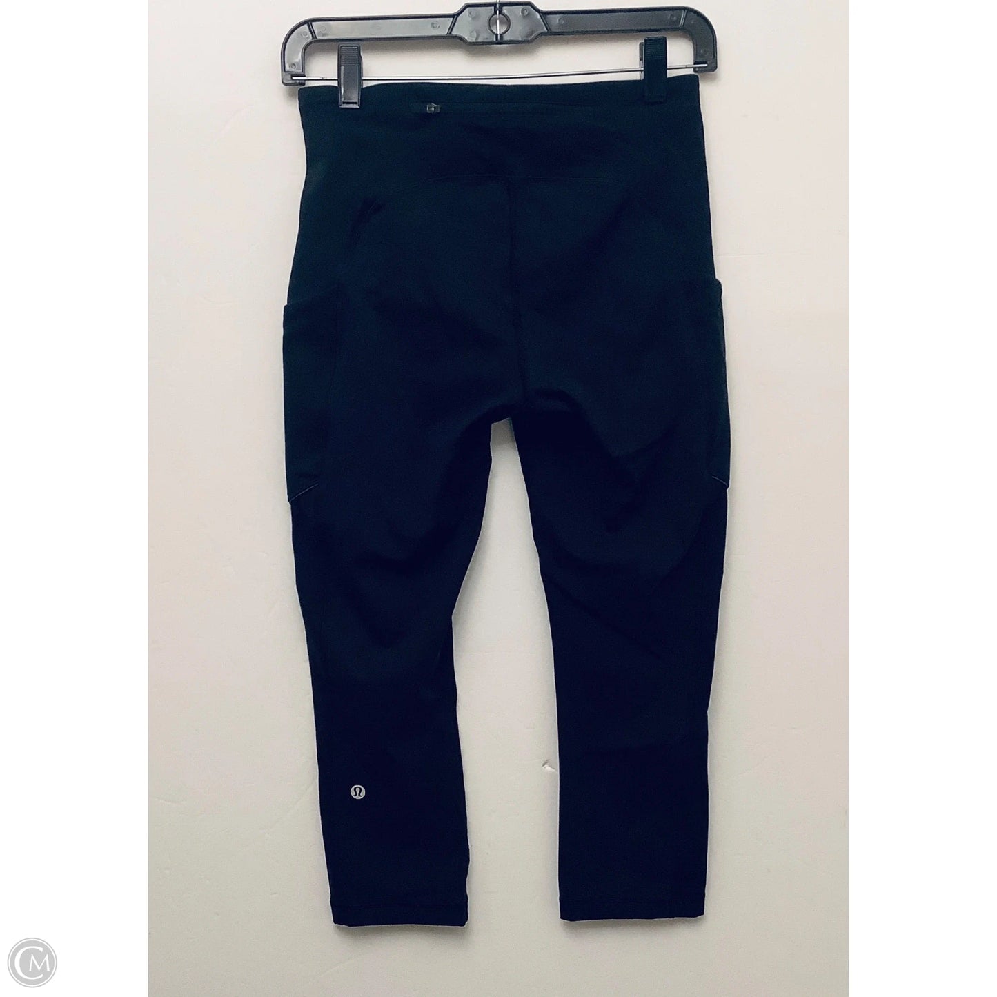 Athletic Leggings Capris By Lululemon In Black, Size: S