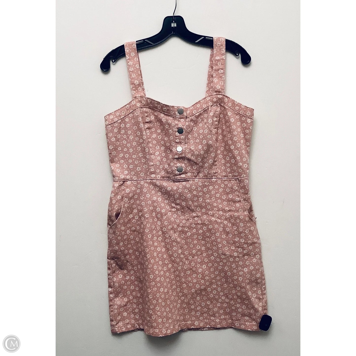 Dress Casual Short By No Boundaries In Pink, Size: L