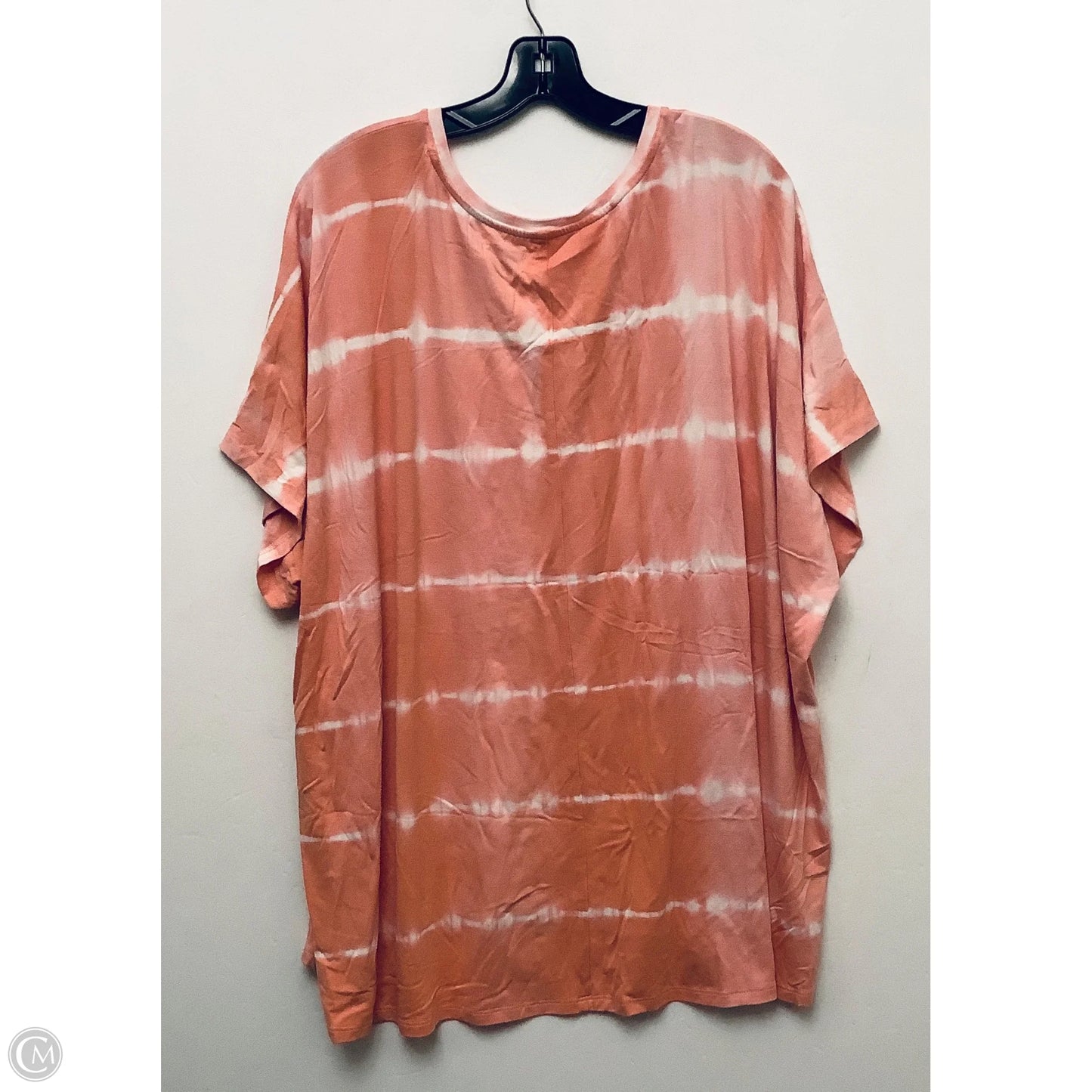 Top Short Sleeve By Wonderly In Pink, Size: 3x