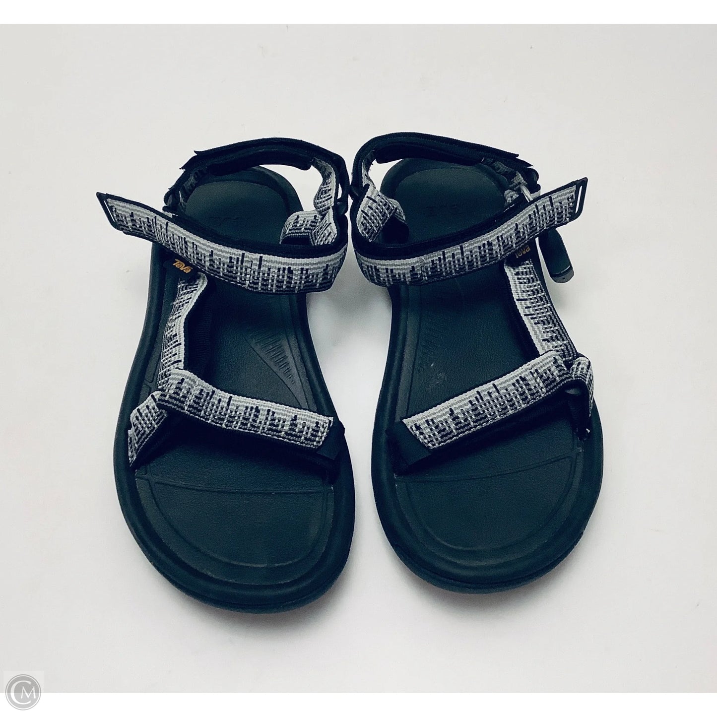 Sandals Flats By Teva In Black, Size: 10