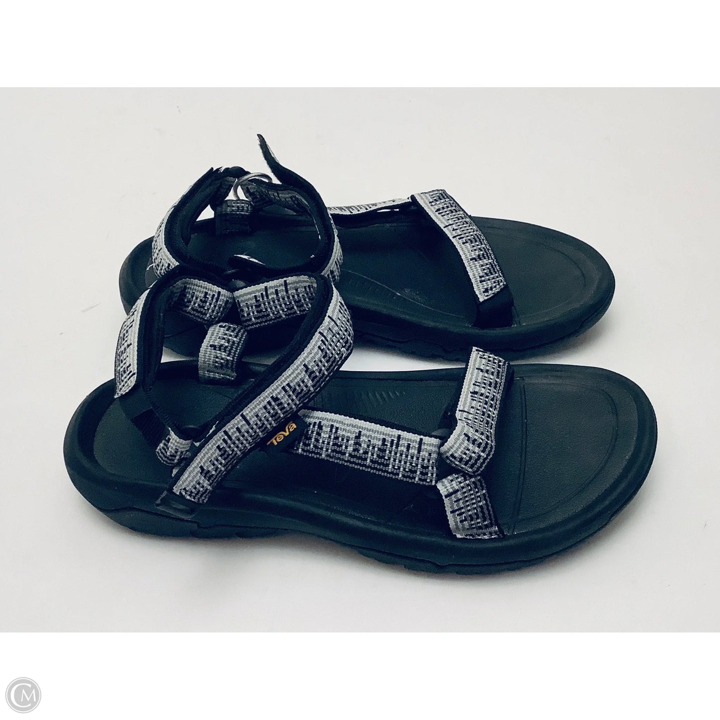 Sandals Flats By Teva In Black, Size: 10