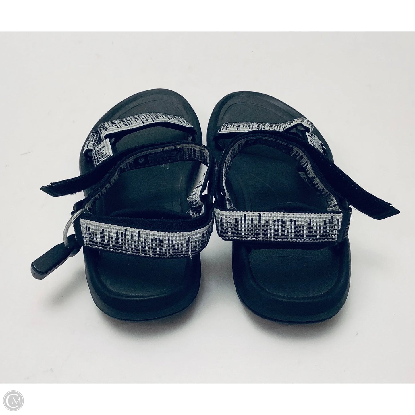 Sandals Flats By Teva In Black, Size: 10