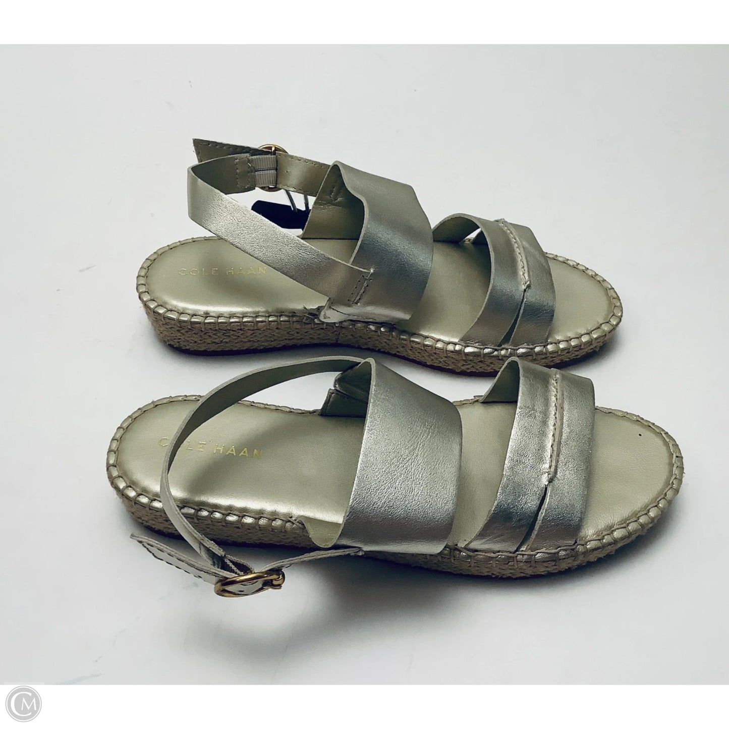 Sandals Flats By Cole-haan In Gold ,Size: 10
