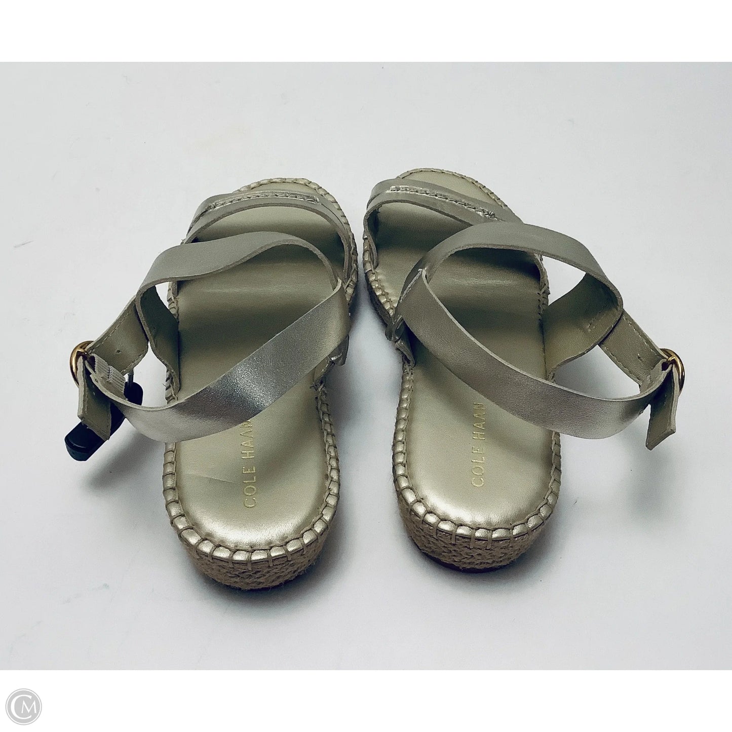 Sandals Flats By Cole-haan In Gold ,Size: 10
