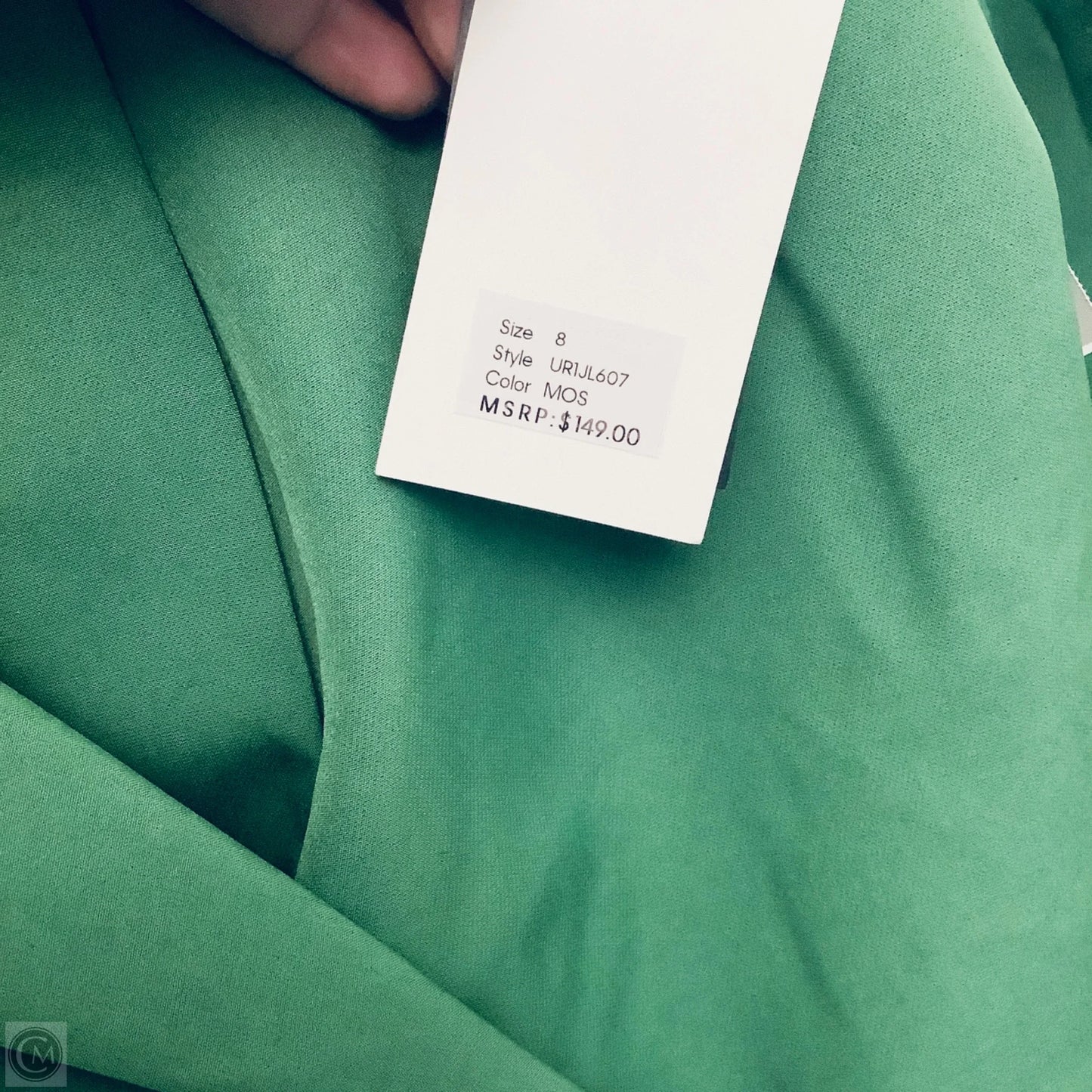 Blazer By Donna Karan In Green, Size: 8