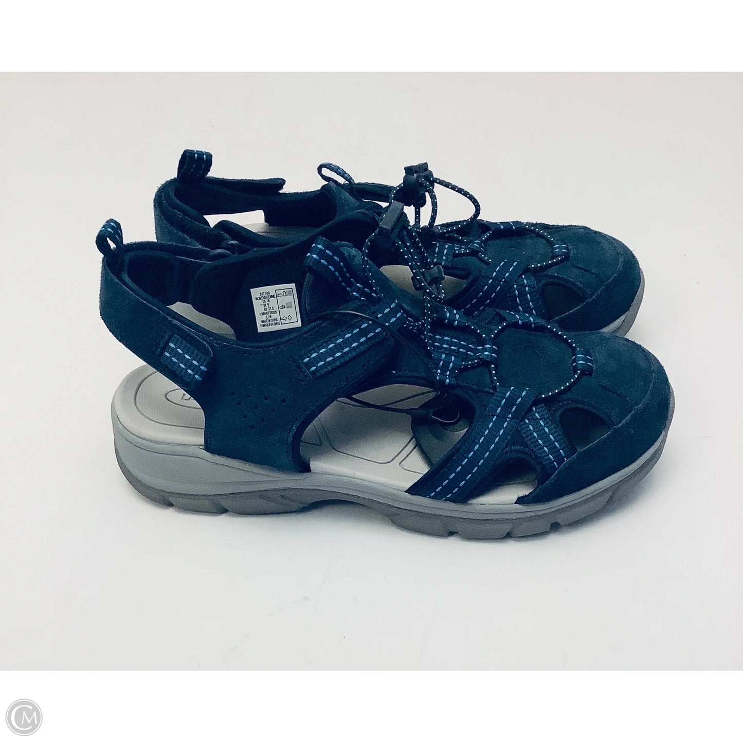 Sandals Sport By Lands End In Blue, Size: 7.5