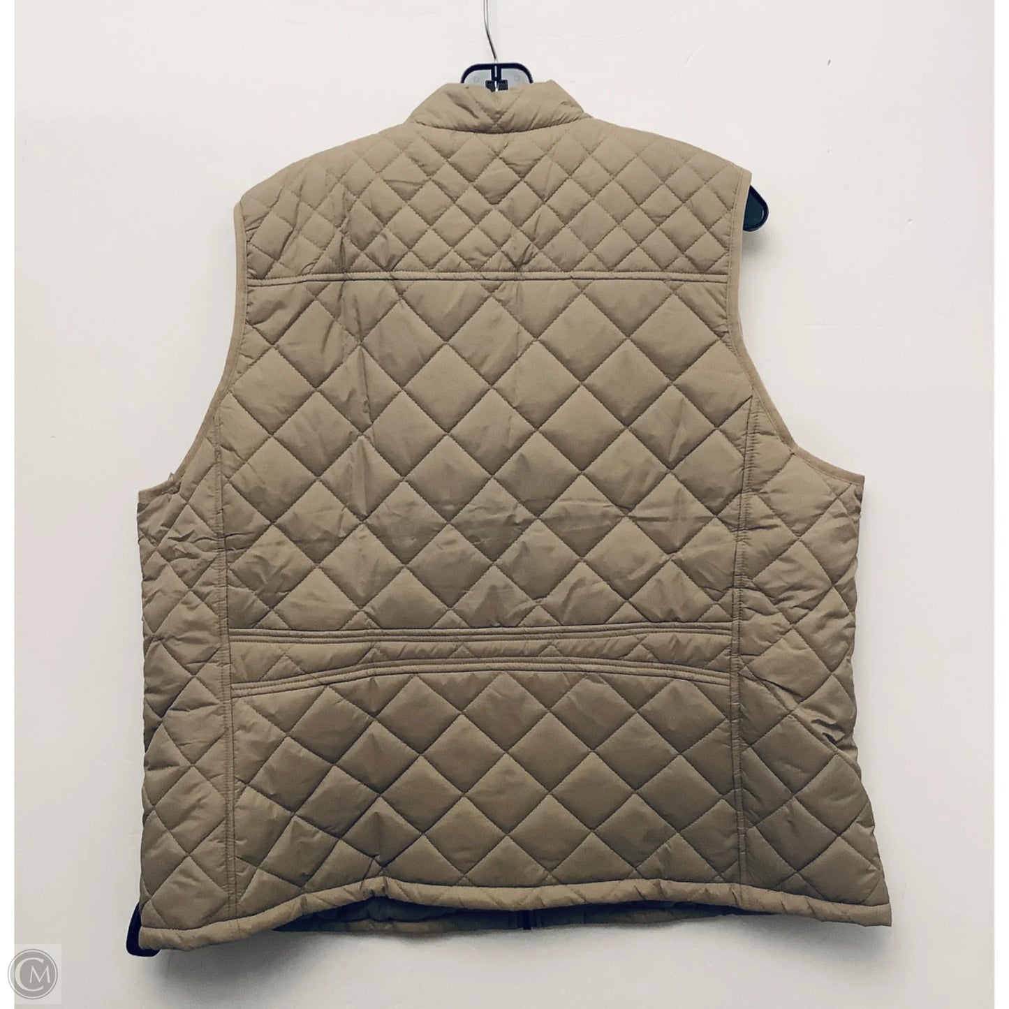 Vest Puffer & Quilted By Cme In Brown, Size: Xxl