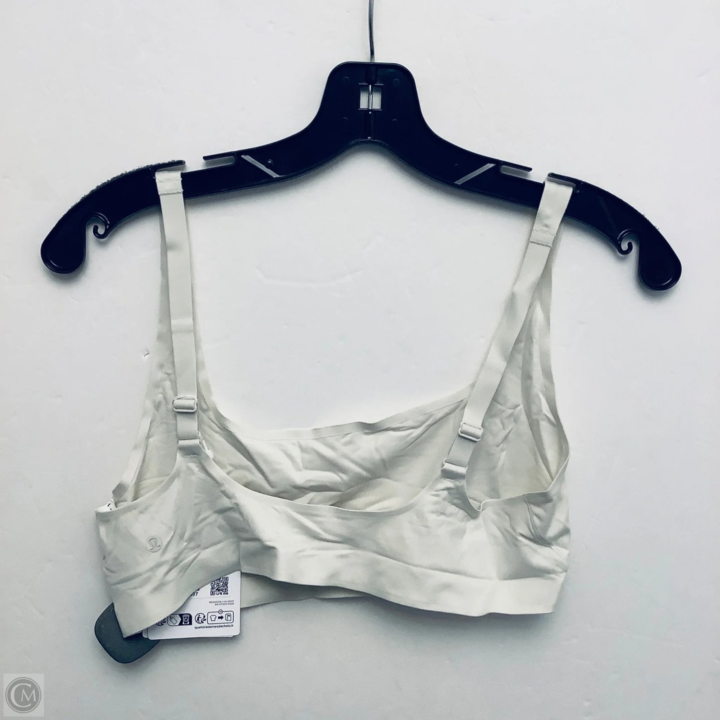 Athletic Bra By Lululemon In Cream, Size: 10