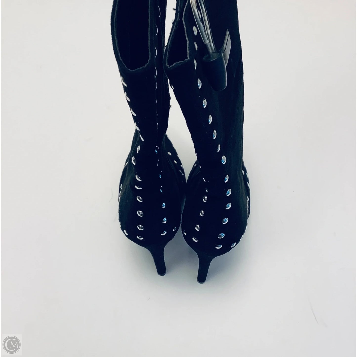 Boots Ankle Heels By Charlotte Russe In Black, Size: 6
