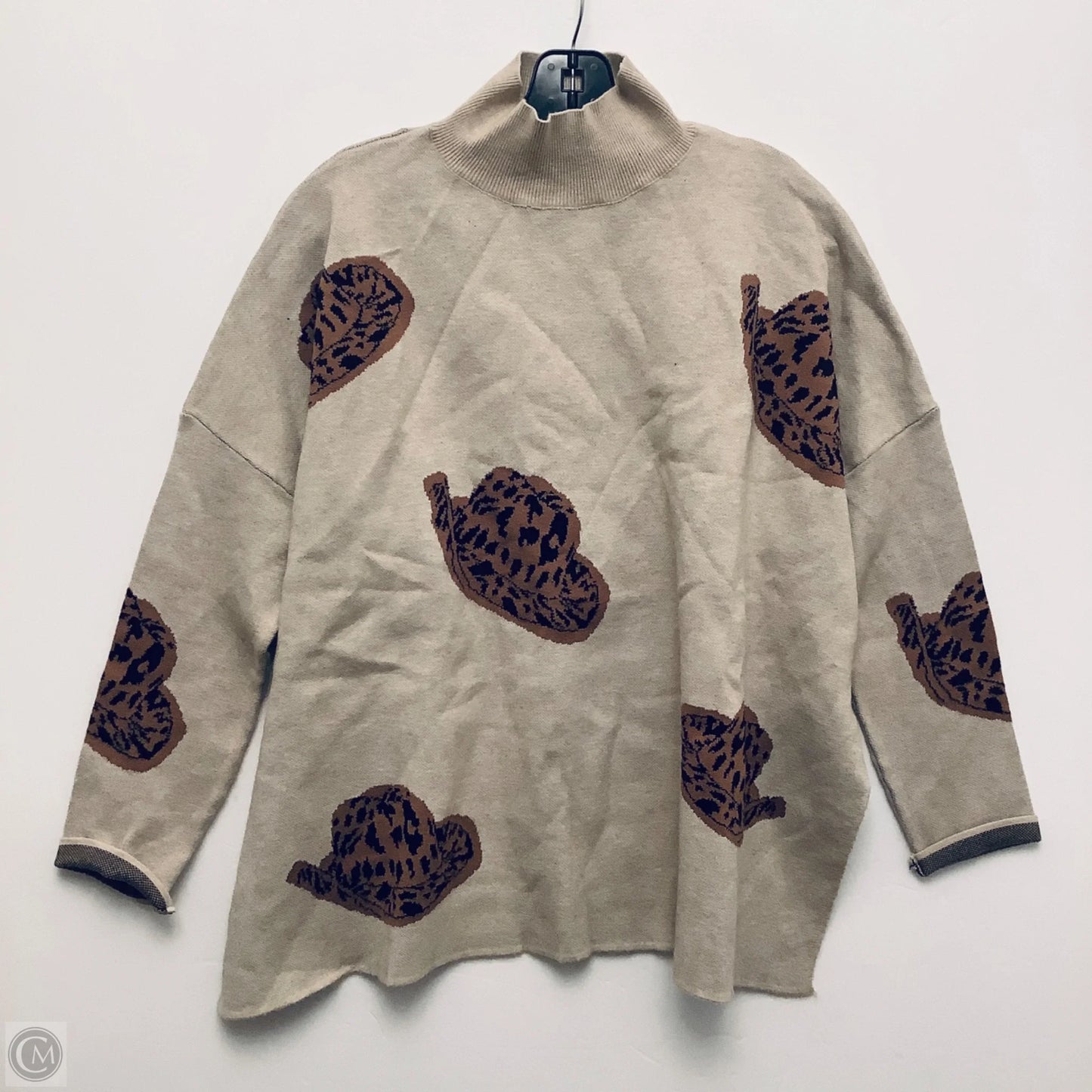 Sweater By Cmc In Brown, Size: S
