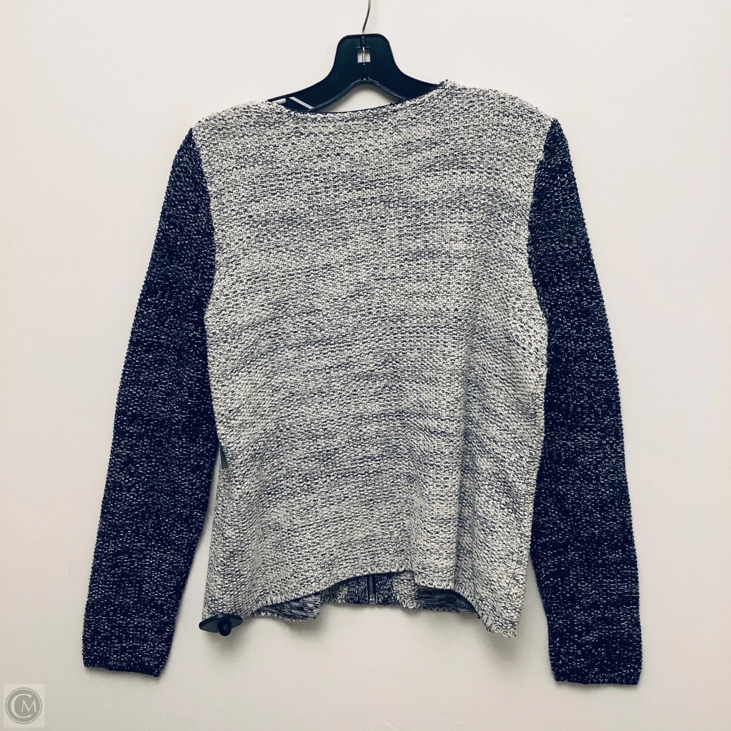 Sweater By Talbots In Black & White, Size: M