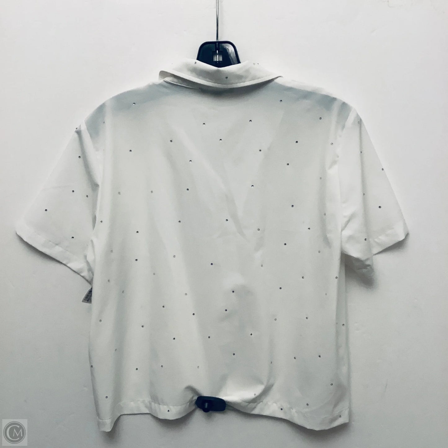 Top Short Sleeve Basic By Modern Works In White, Size: S