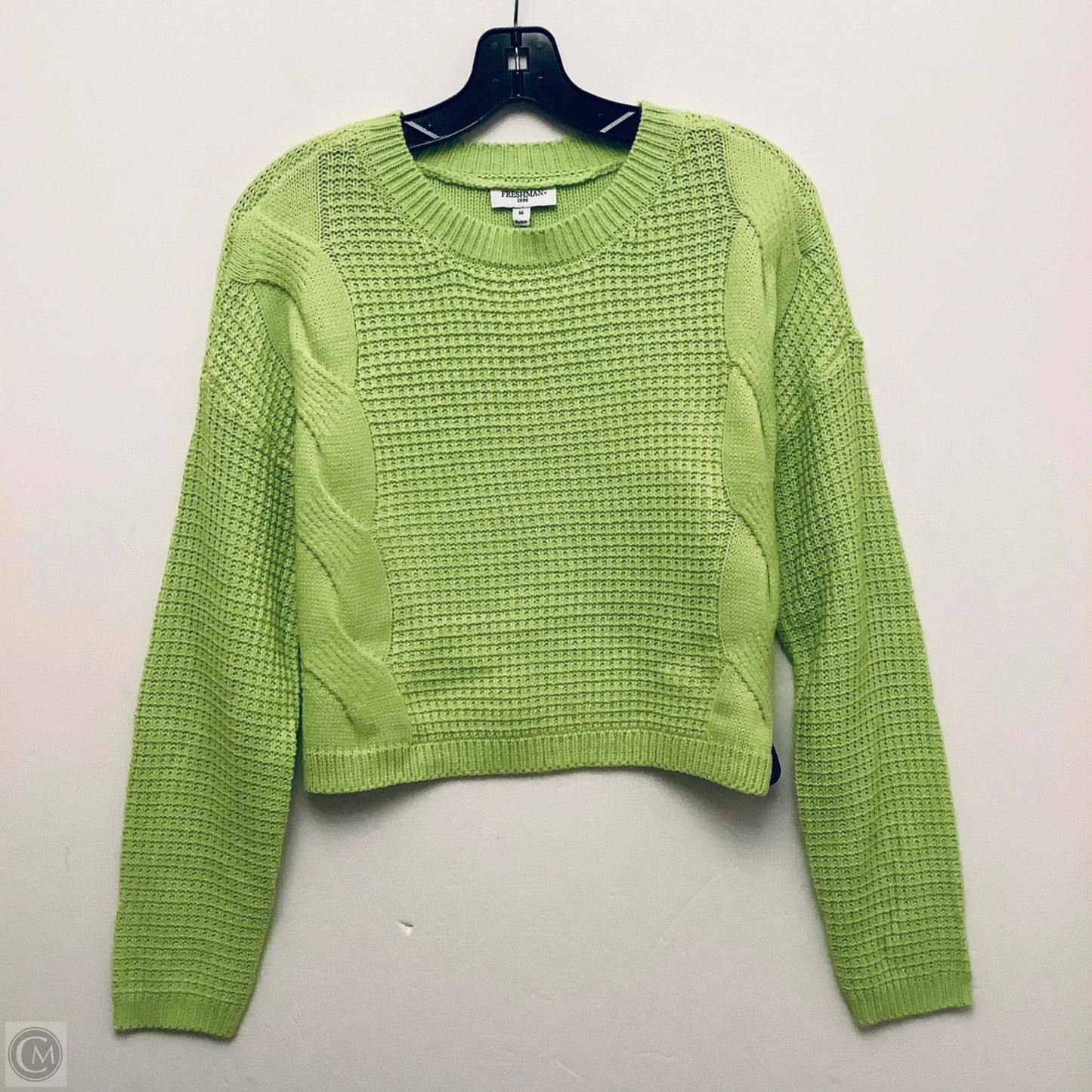 Sweater By Freshman In Green, Size: M
