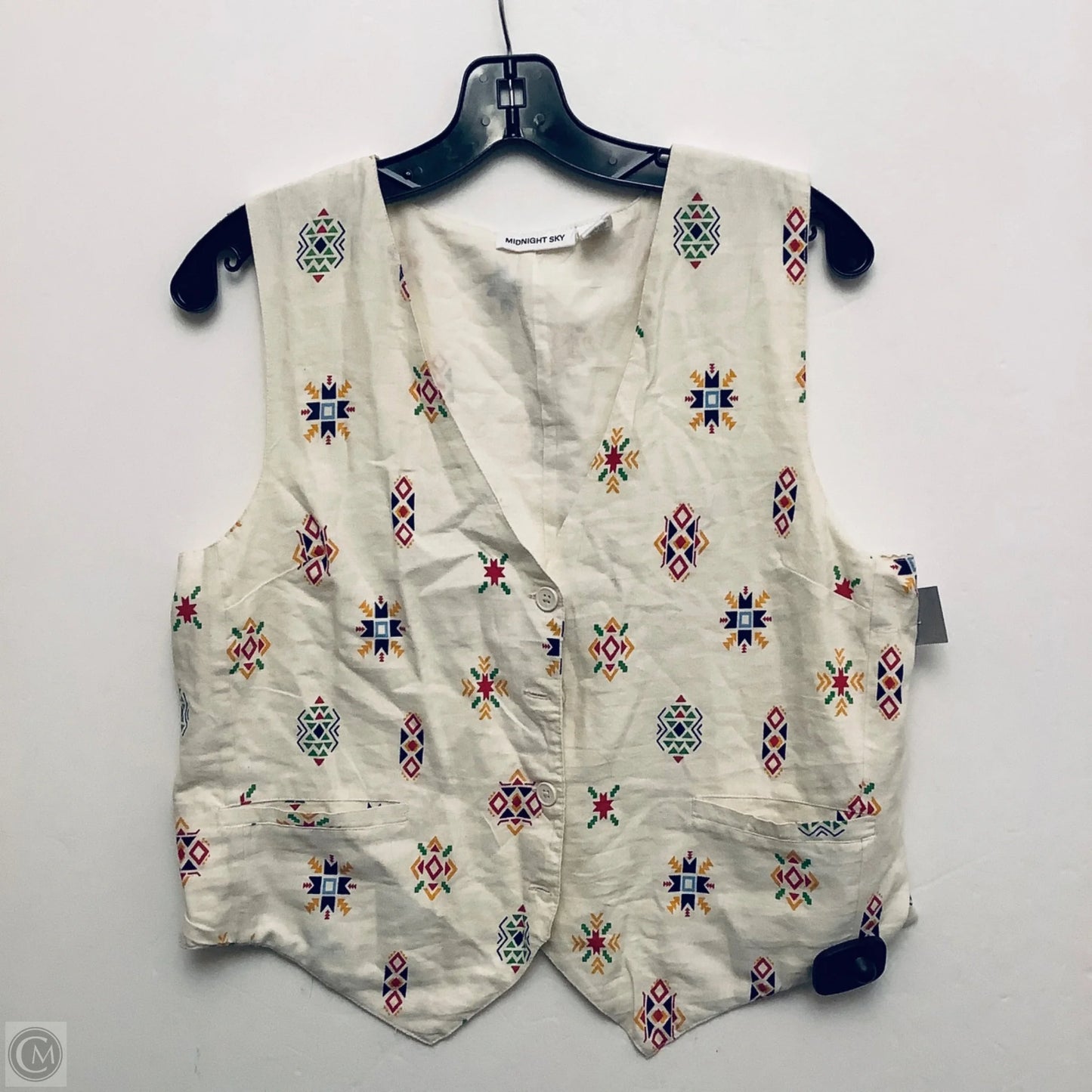 Pants Set 2pc By Cme In Cream, Size: L